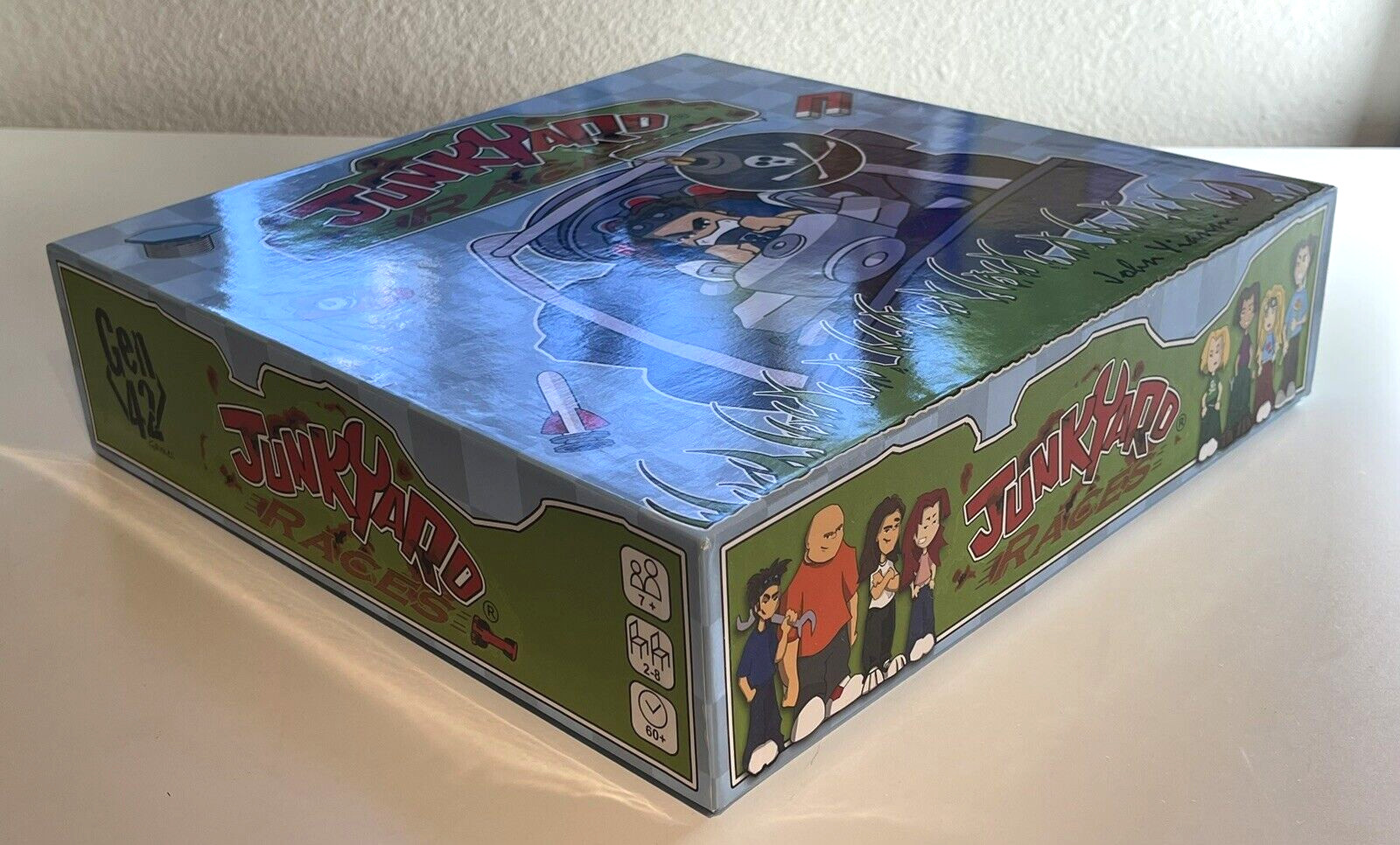Junkyard Races (2010) – Board Game – Gen42 Games – UNPUNCHED / SEALED CARDS