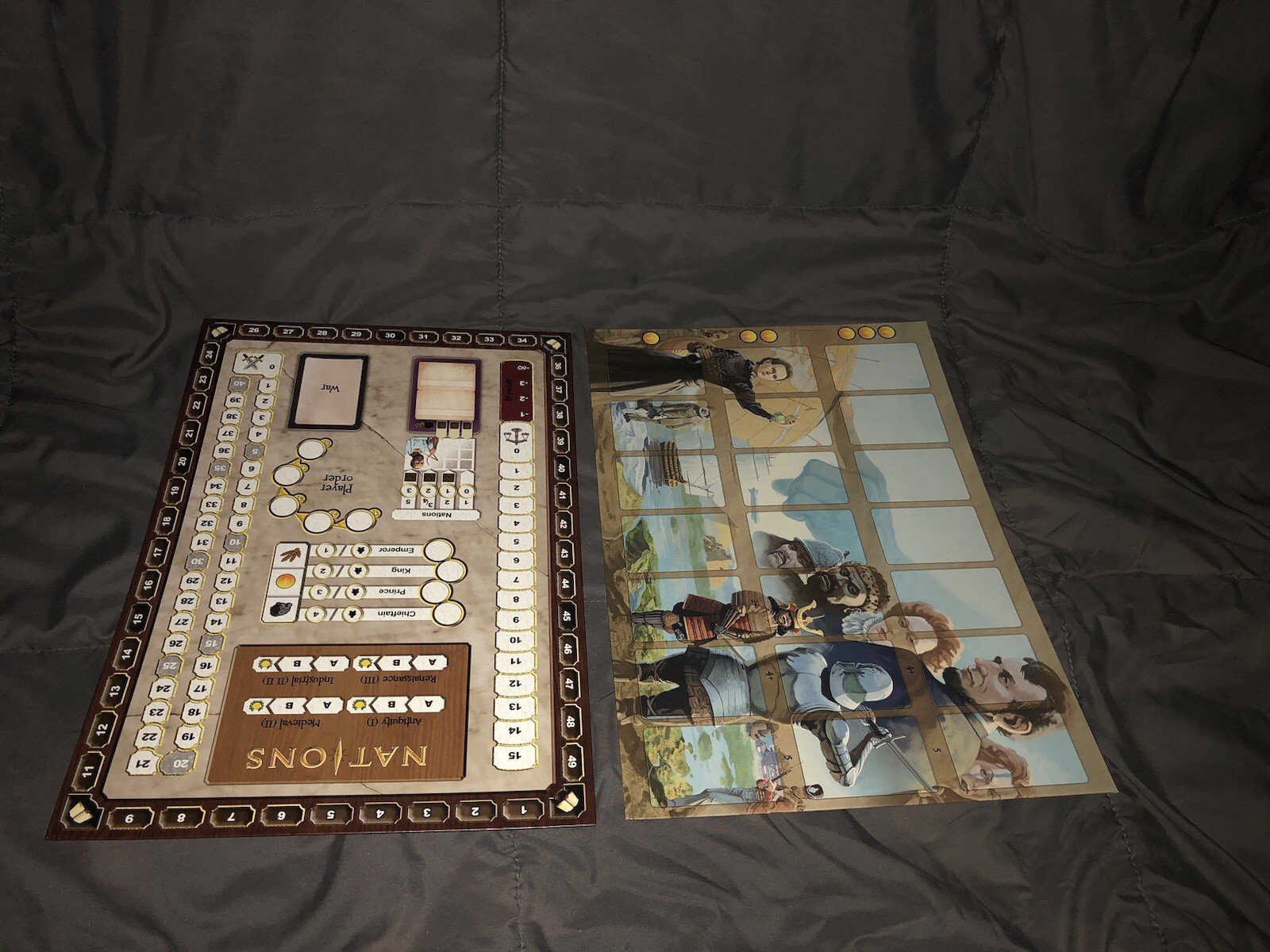 Nations Board Game 2013 Strategy Civilization Lautapelit Asmodee