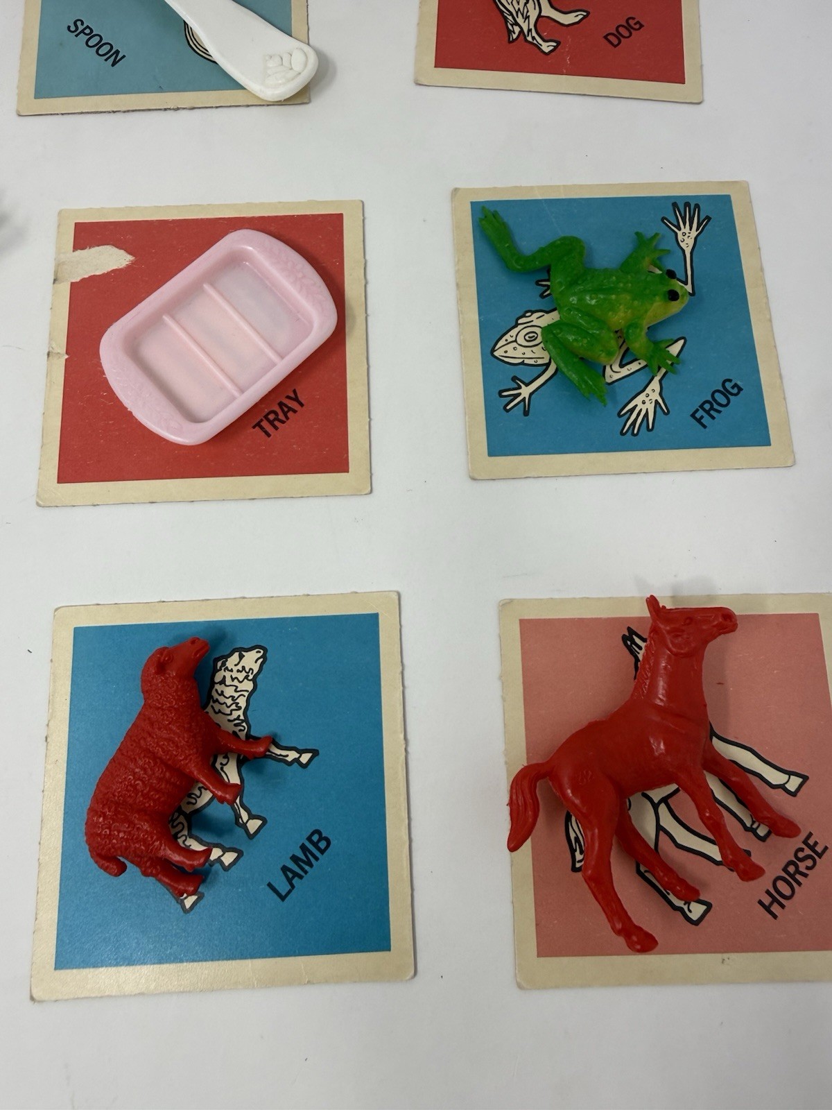 Milton Bradley Feeley Meeley 1967 Vintage Game W/ 18 Original Objects & 24 Cards