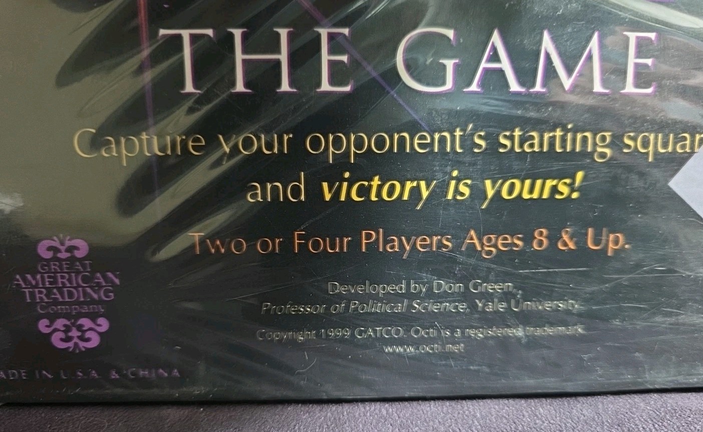 Octi The Game Best New Abstract Strategy Game Award 2000 New Sealed