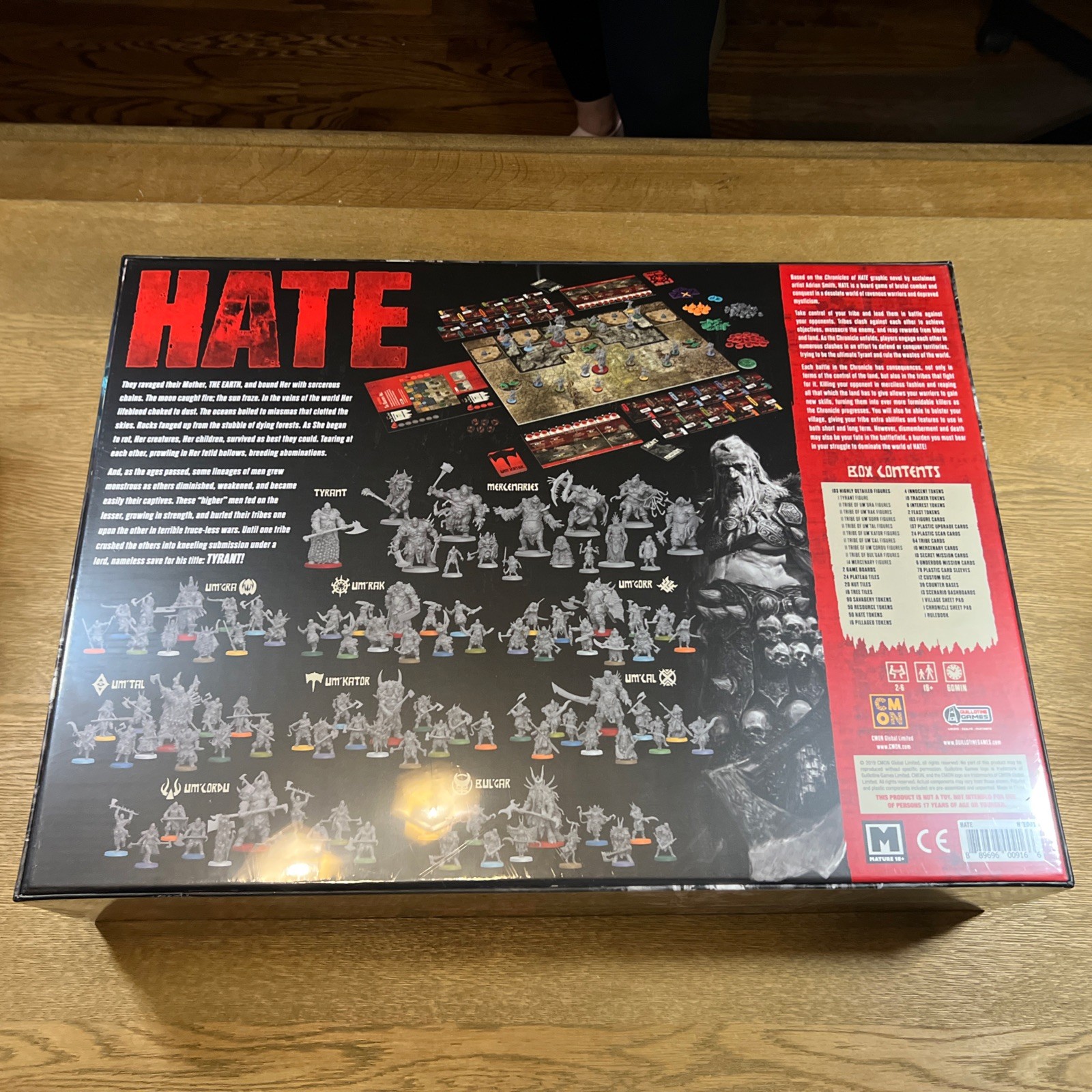 Hate Kickstarter All-in Including Art Book And Extra Dice, Terrain & Expansions!