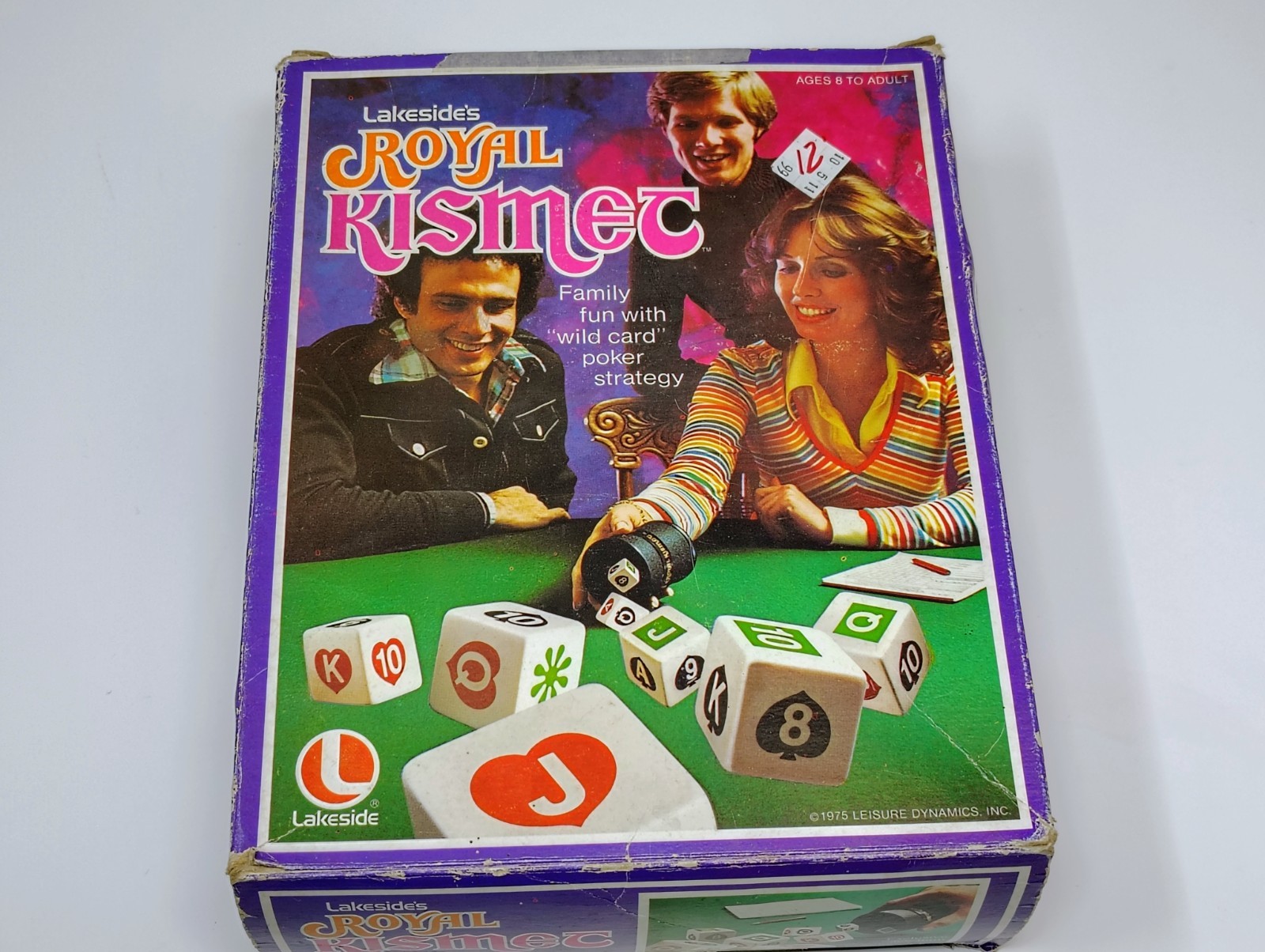 Royal Kismet Dice Game Lakeside 1975 NOT Complete