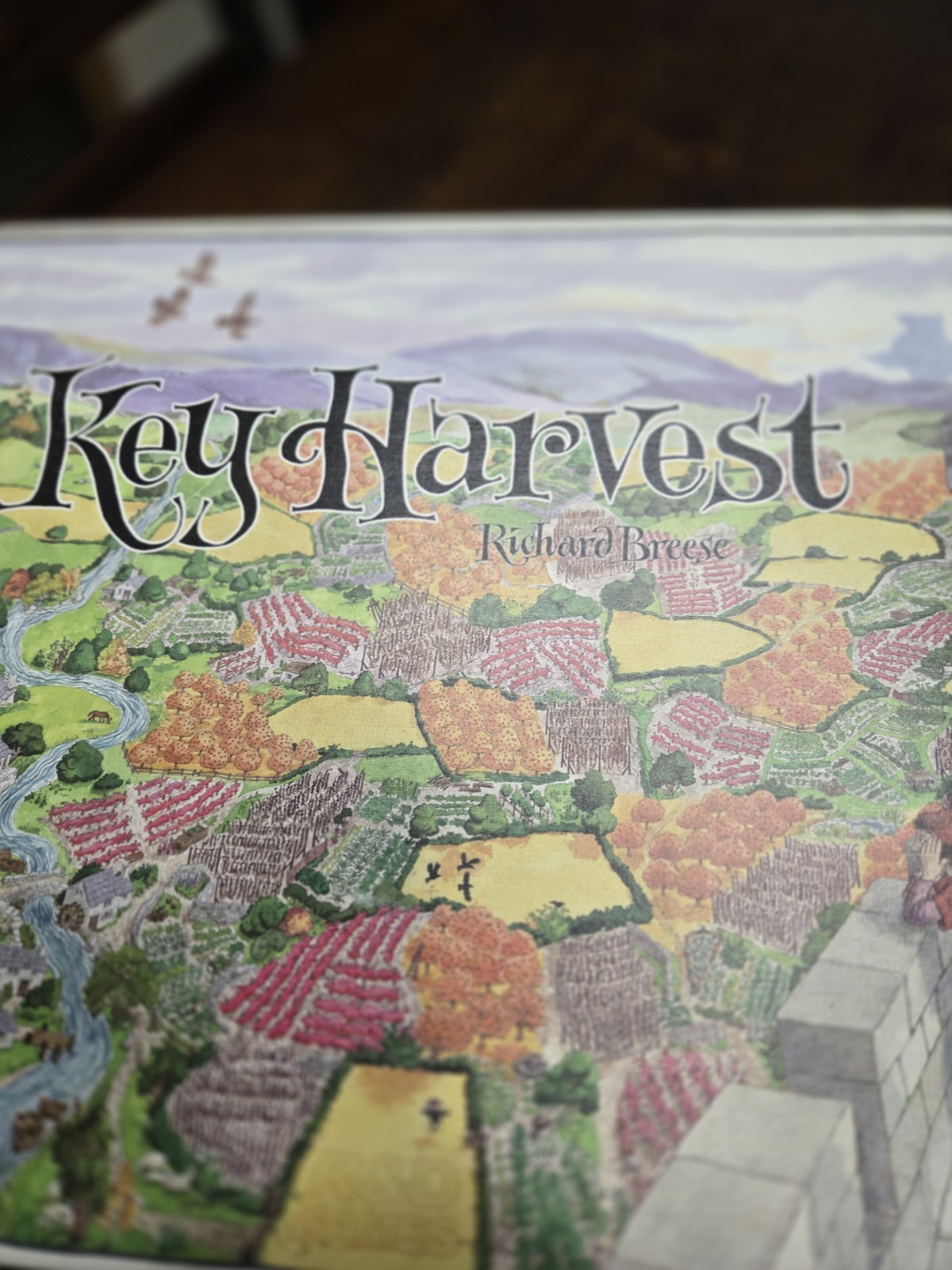 Key Harvest 2007 Complete Board Strategy Game R&D Rio Grande English / German