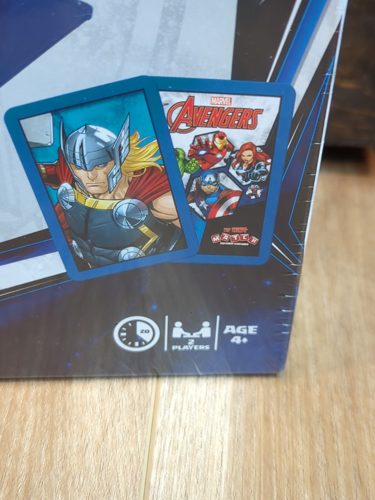 Marvel Avengers Top Trumps Match – The Crazy 5 in a Row Cube Game New