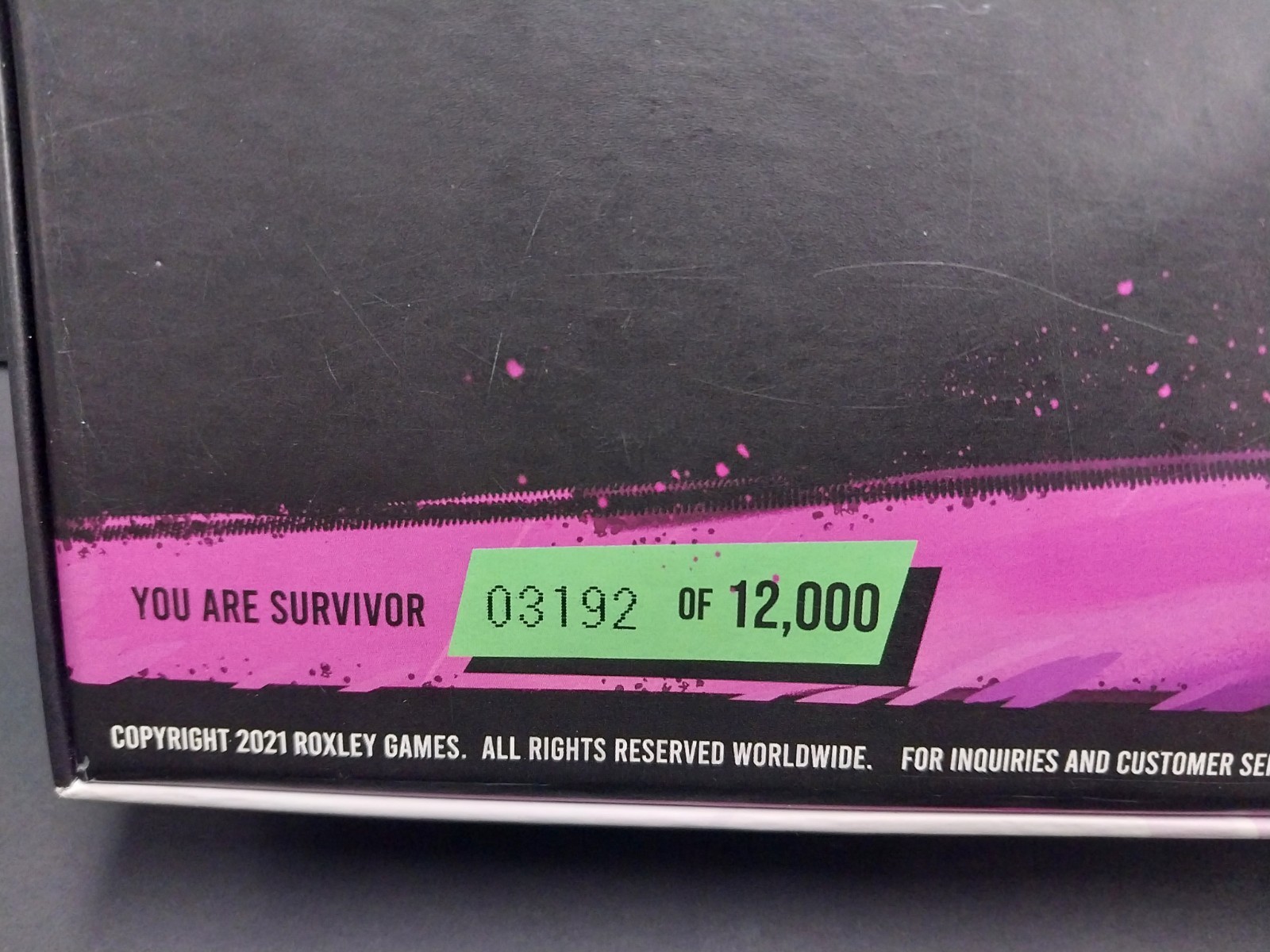 2021 Radlands Super Deluxe Edition Kickstarter Limited only 12000 made card game