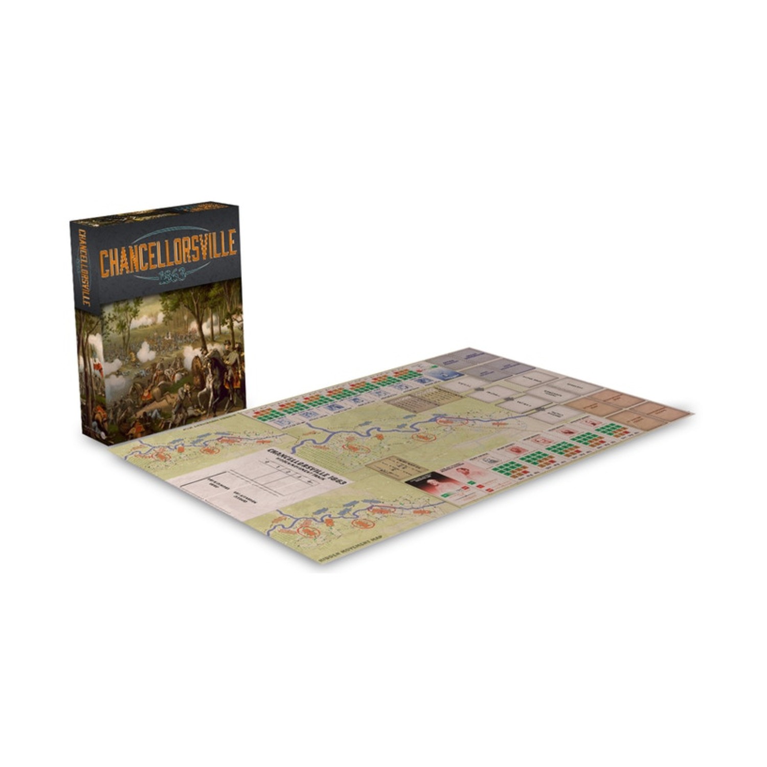 Worthington Wargames Chancellorsville 1863 Box EX/NM