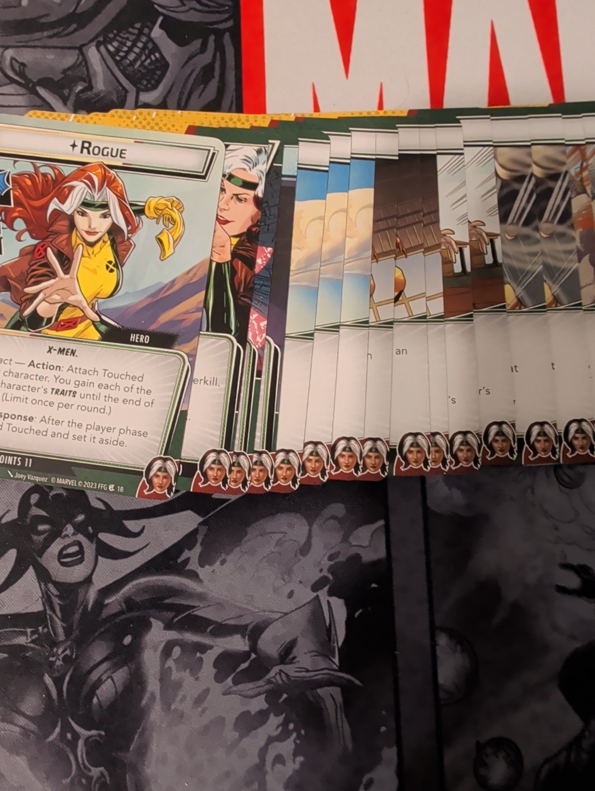 Marvel Champions LCG – Rogue Hero Cards ONLY