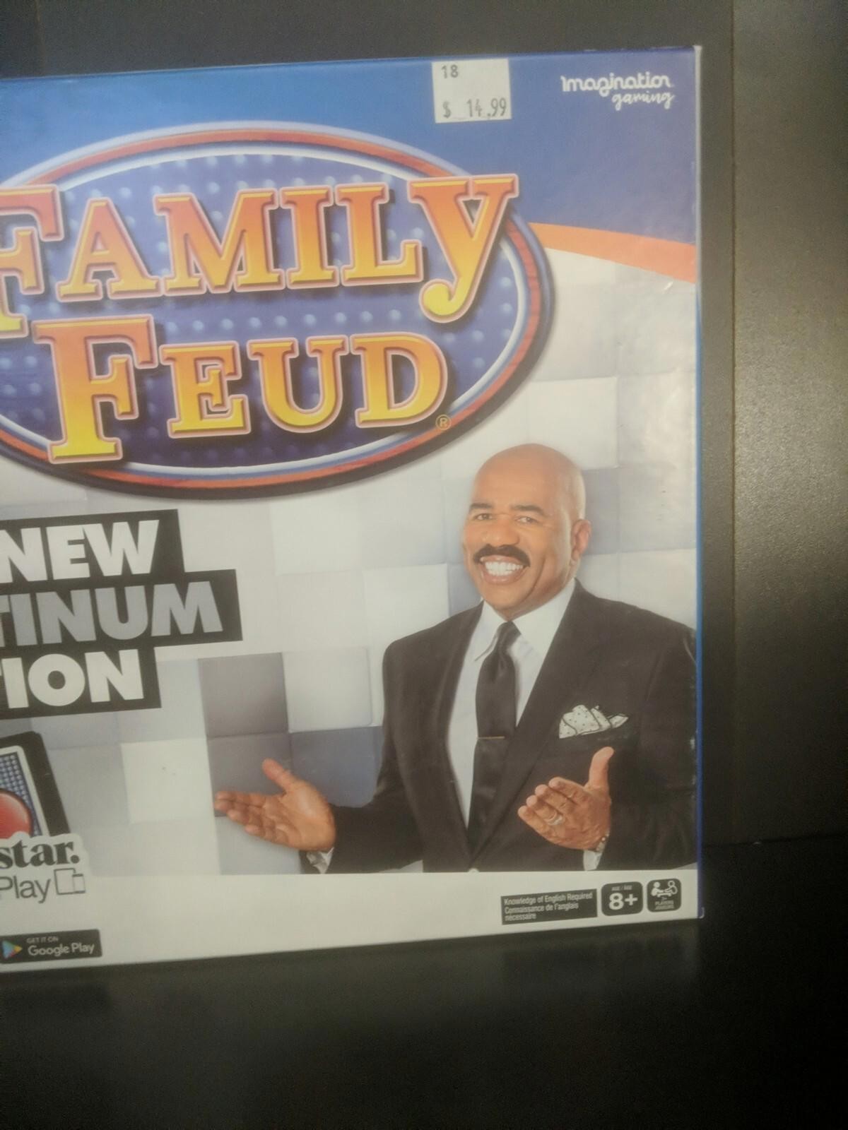 Spin Master Family Feud Platinum Edition One Size Blue/white ~ trl8#7