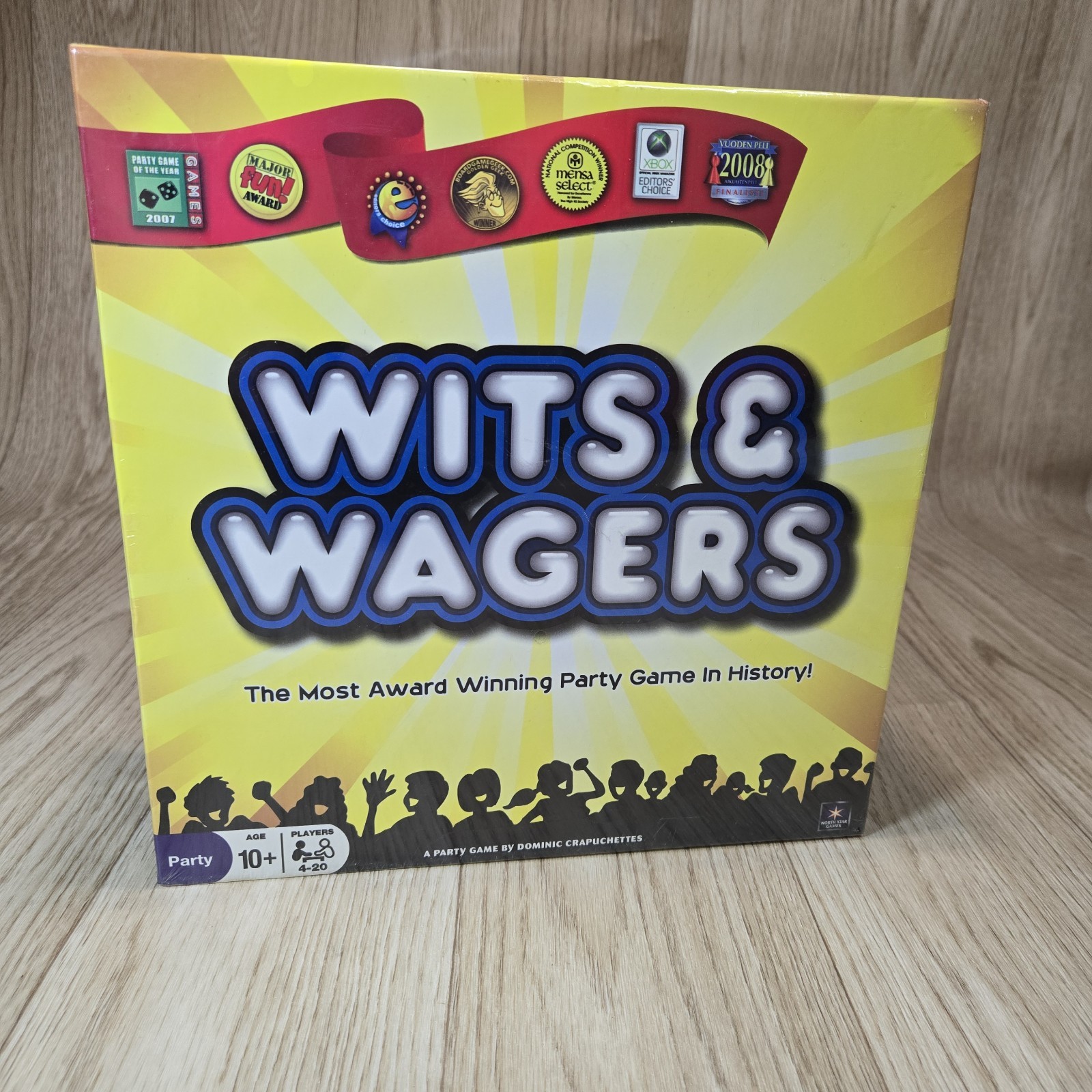 Wits & Wagers The Most Award Winning Party Board Game by North Star Games SEALED