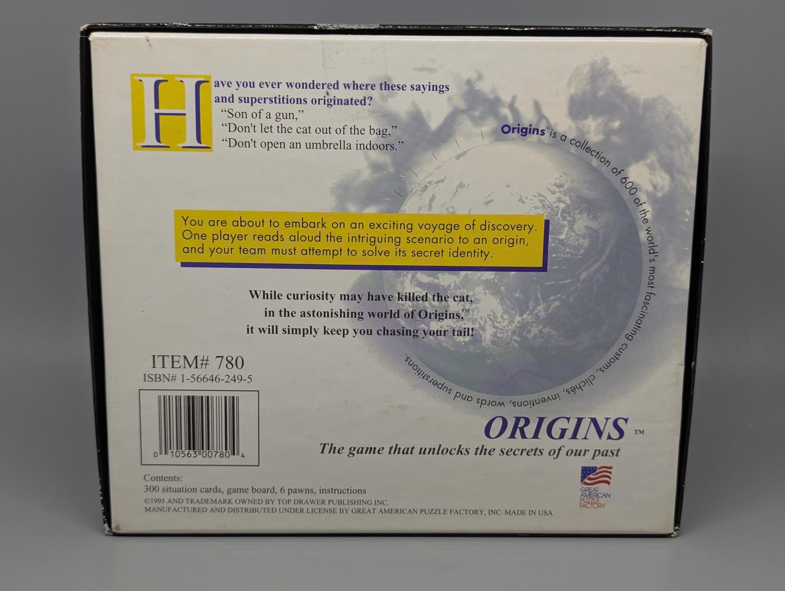 Origins Board Game – The Game That Unlocks the Secrets of Our Past