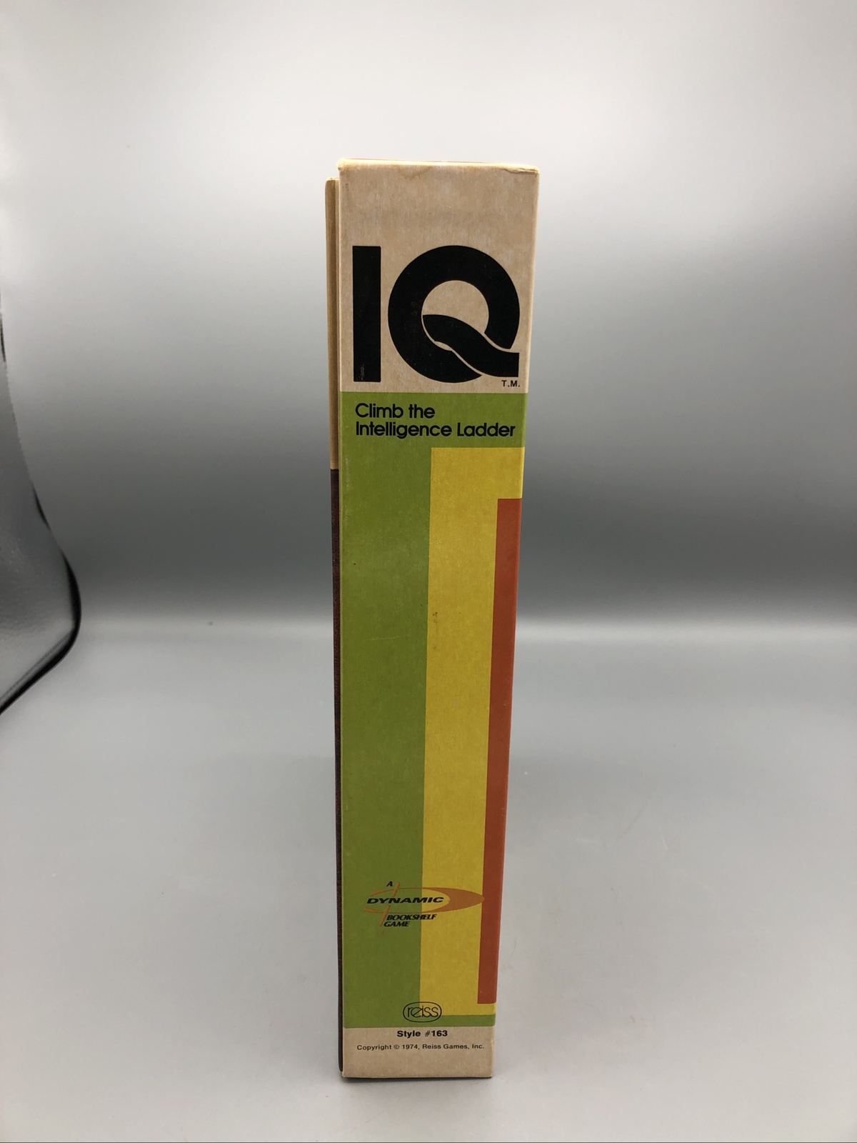 IQ Board Game, Reiss Games, 1974, Style #163, Complete Set