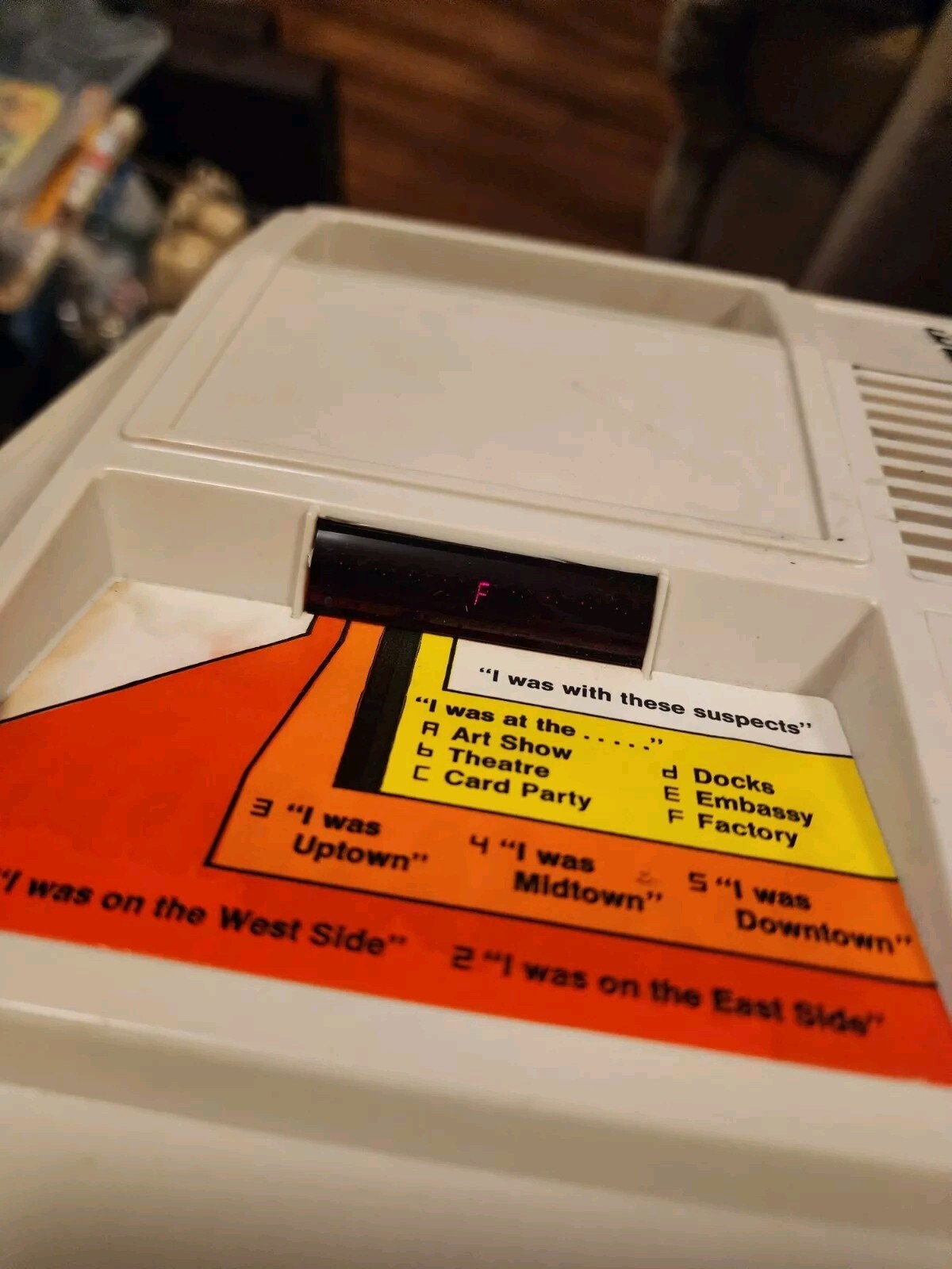 Vintage Electronic Detective Game Don Adams Crime Mystery Ideal Toy Corp. 1979