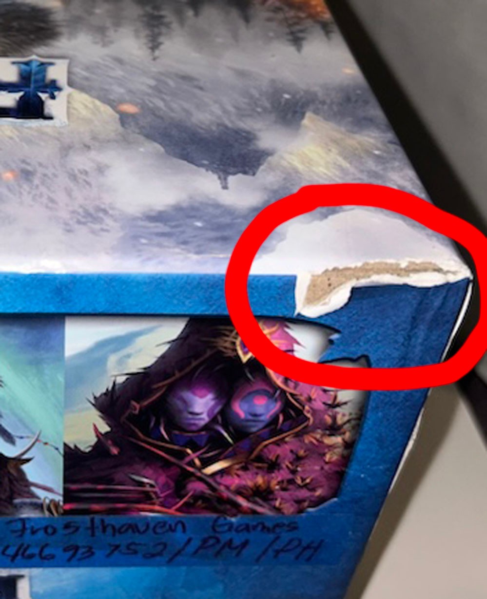 2024 Cephalofair Games Frosthaven Kickstarter RPG Board Game NIB.Light Box Wear!