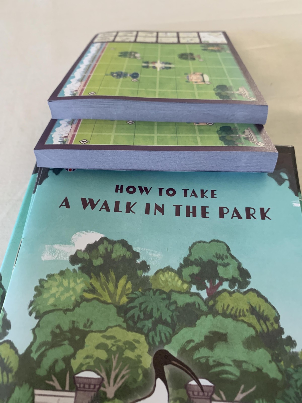 A Walk In The Park Grail Games Board Game 2021 Roll Write 1+ Players Ages 10+