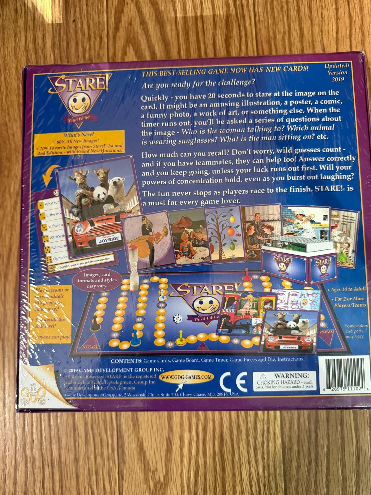 NEW SEALED “STARE!” THIRD EDITION BOARD GAME BRAND AGES 14 AND UP