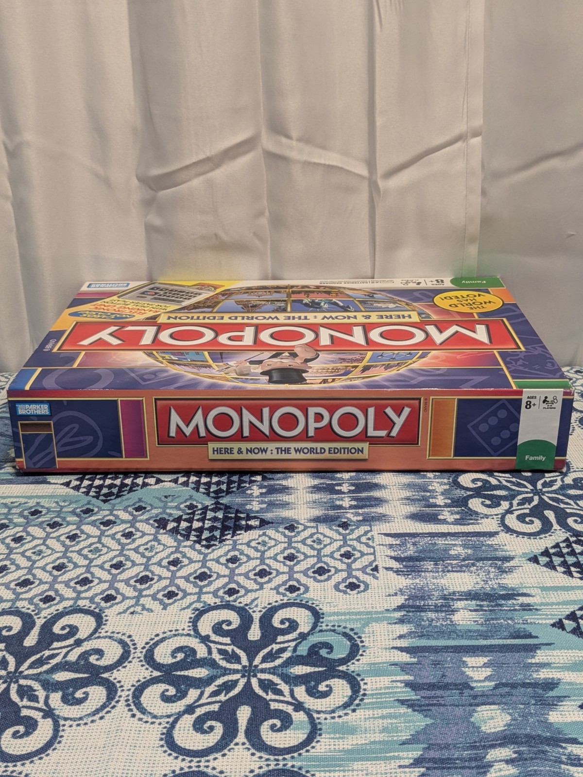 Monopoly World Here & Now: The World Edition COMPLETE Hasbro Electronic 2008