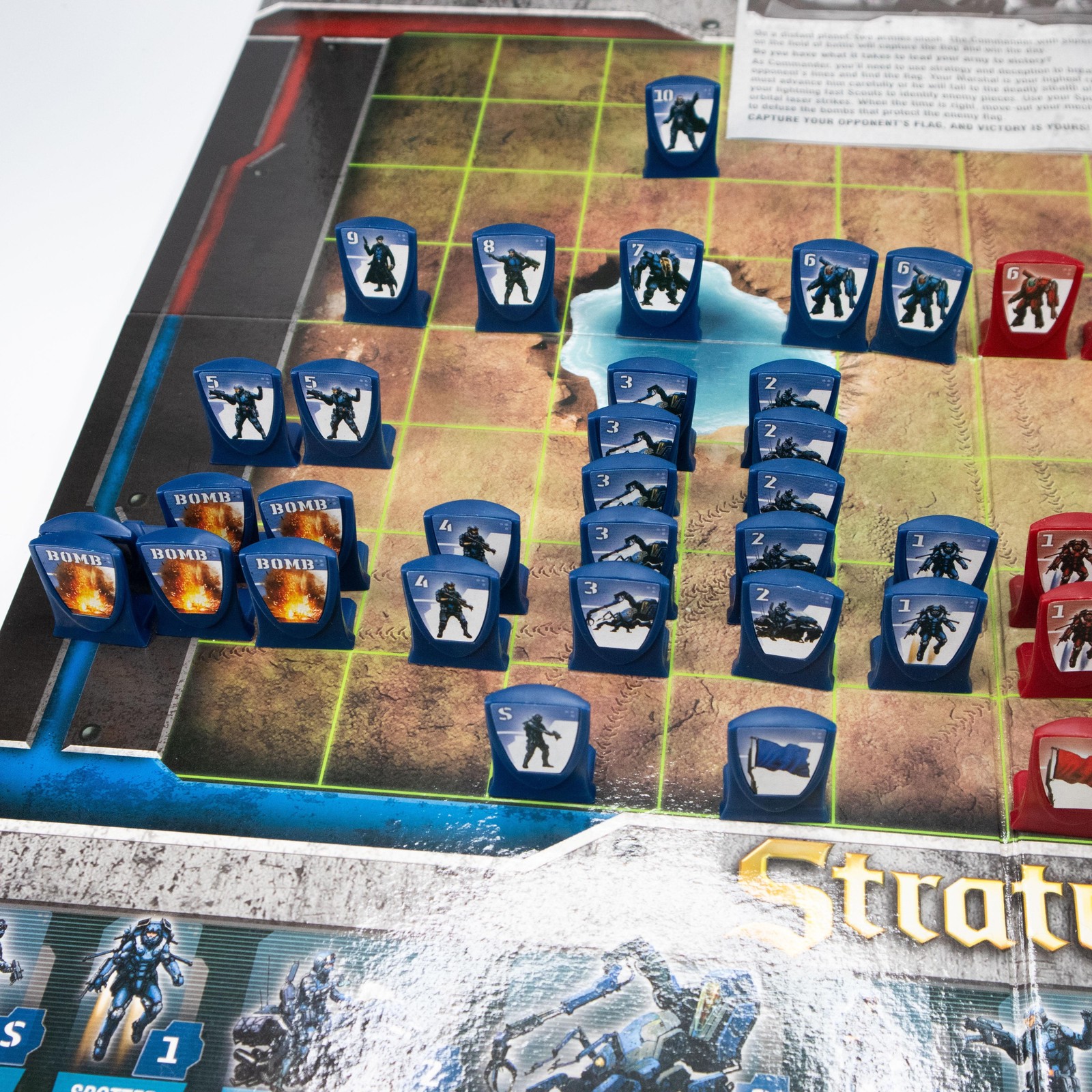 Patch Products Stratego Board Game Complete Battlefield Strategy 2013 Ages 8 Up