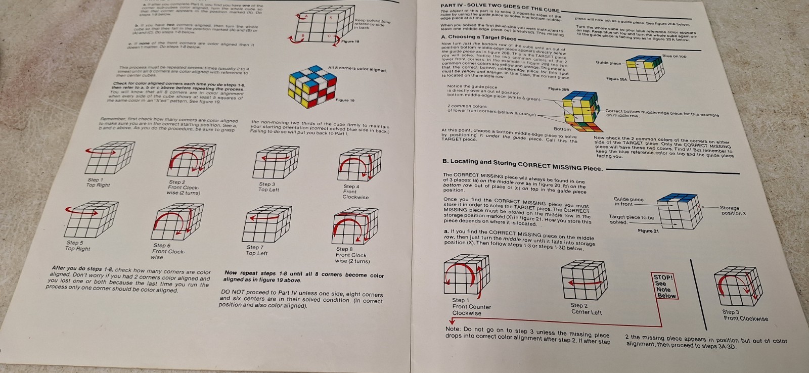 Vintage Rubik’s Cube The Ideal Instruction & Solution Magazine 1981