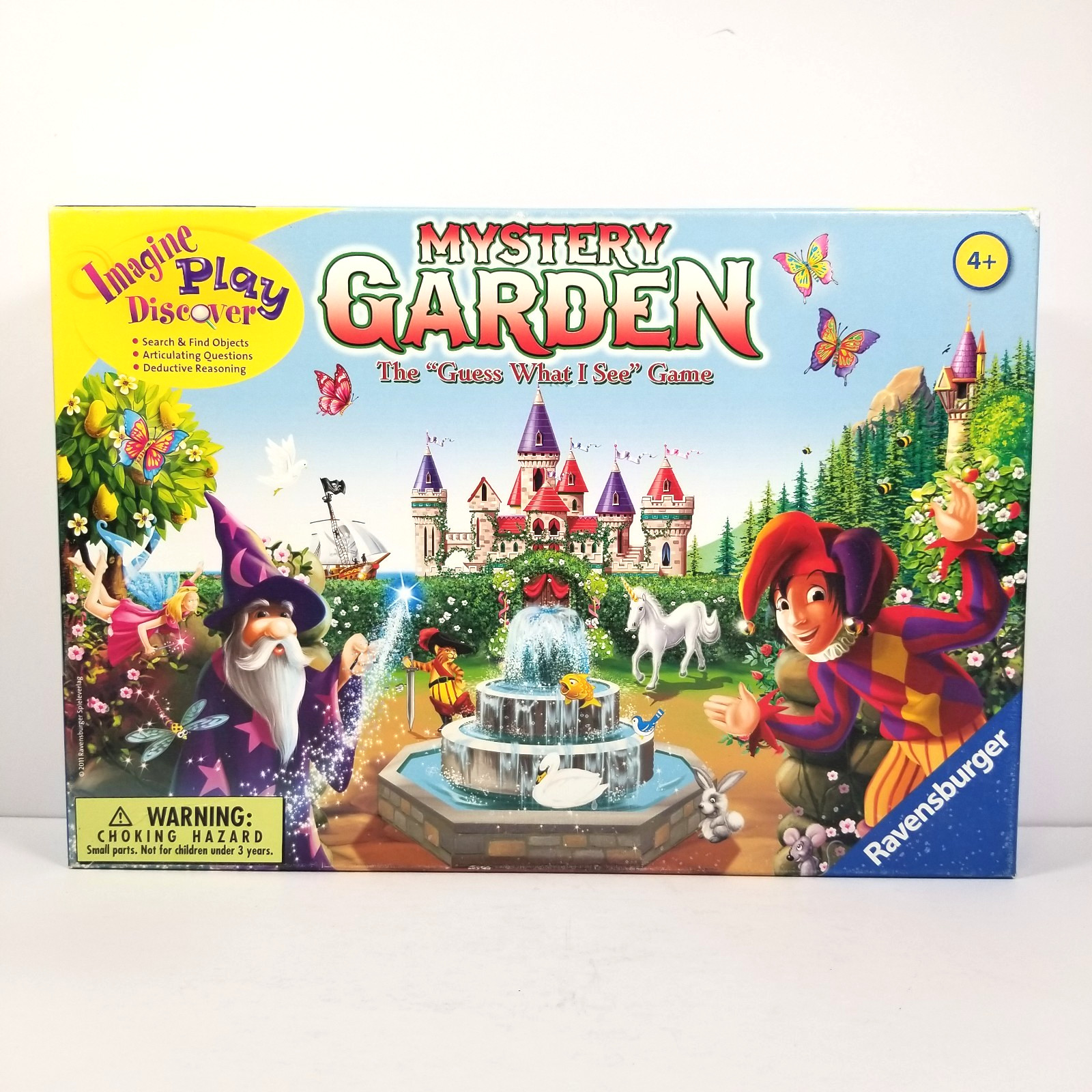 Ravensburger Mystery Garden Game 2011 The “Guess What I See” Board Game Complete