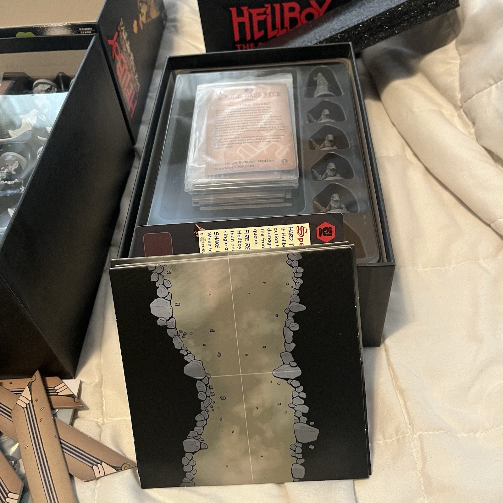 Hellboy: The Board Game (Expansions) Box Full of Evil & The Wild Hunt COMPLETE