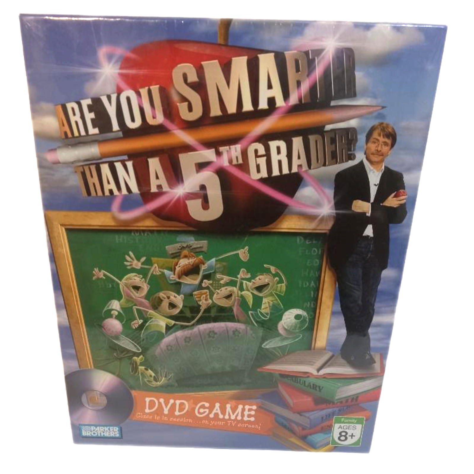 Parker Brothers DVD Game Are You Smarter Than A 5th Grader Family 2007 8 And Up