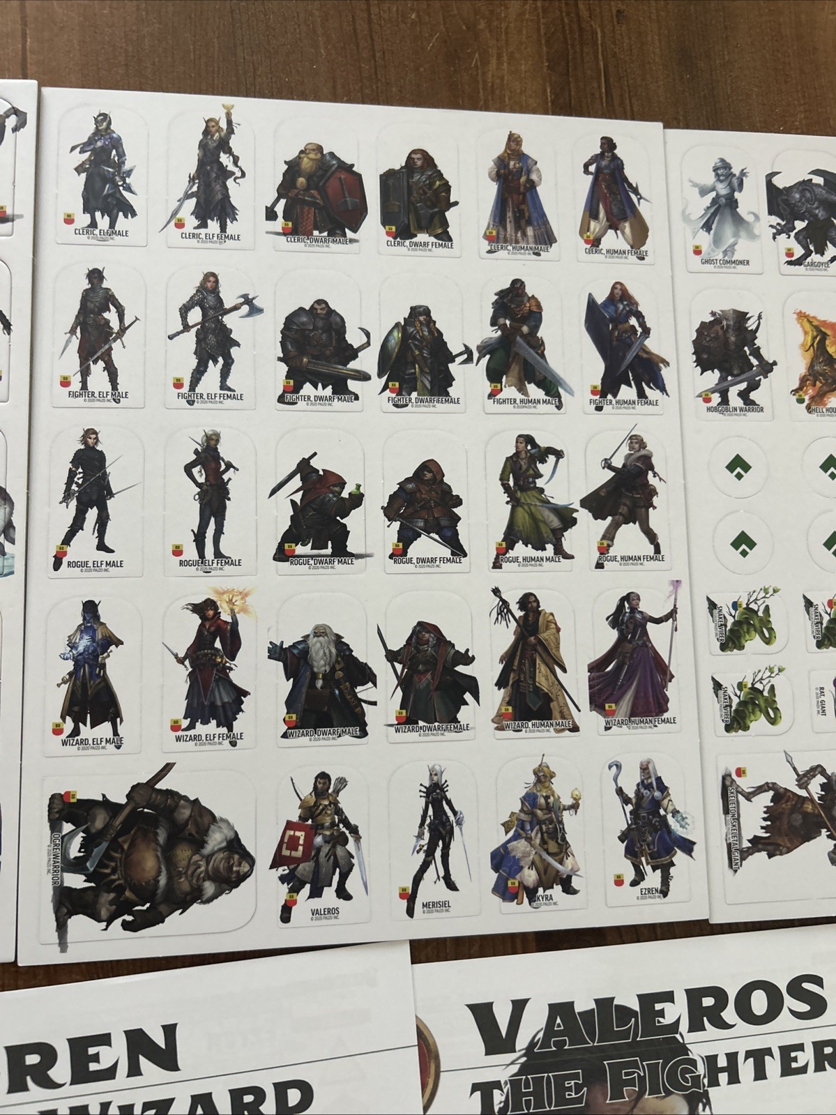 Pathfinder 2E: Beginner Box 2E, 4 Decks, Extra Character Printouts New Open Box