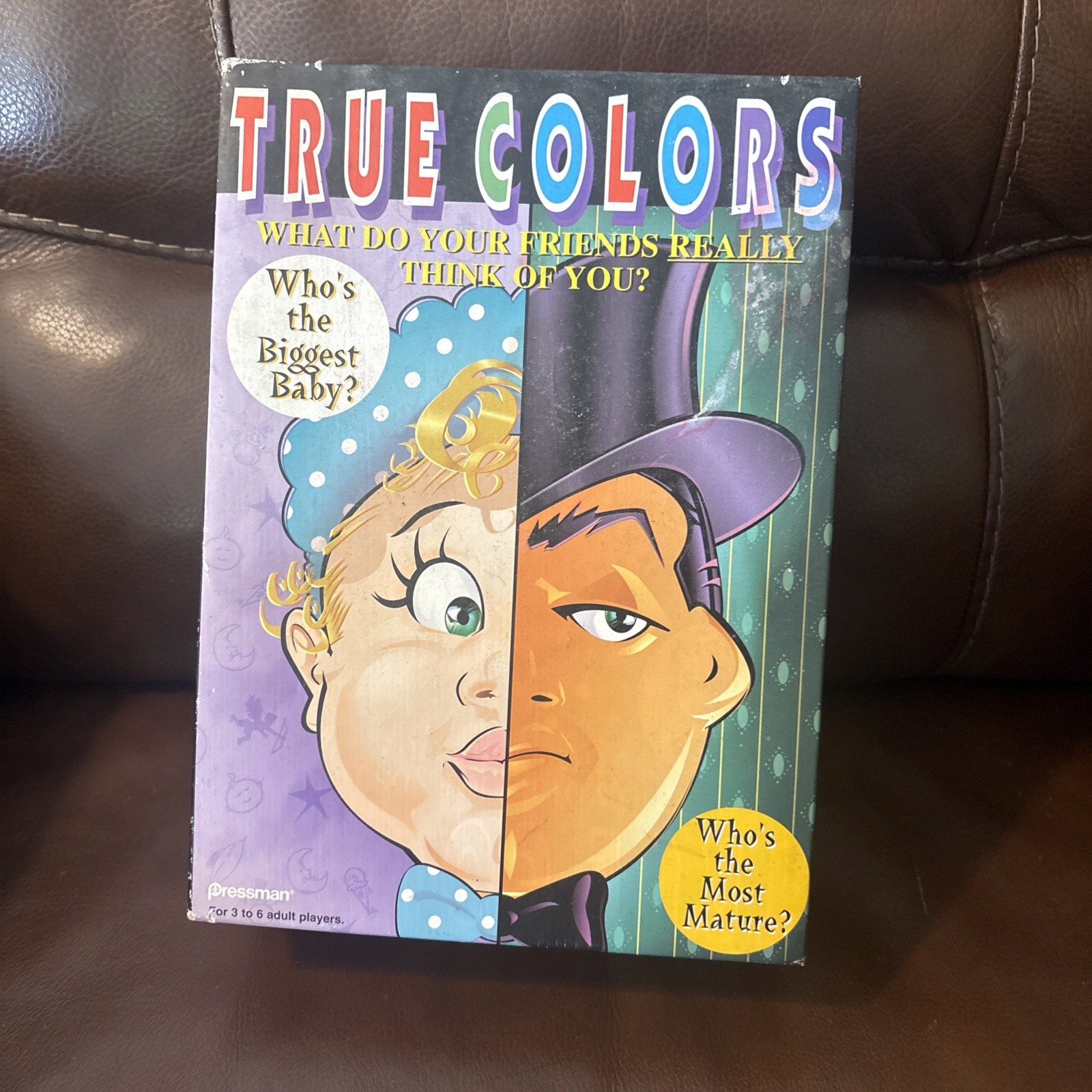 True Color Game Pressman 1999 Complete