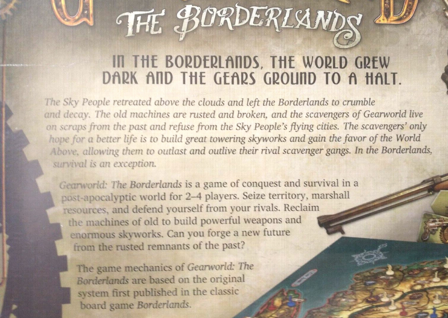 Fantasy Flight GEARWORLD: The Borderlands Post-Apocalyptic Survival Game New