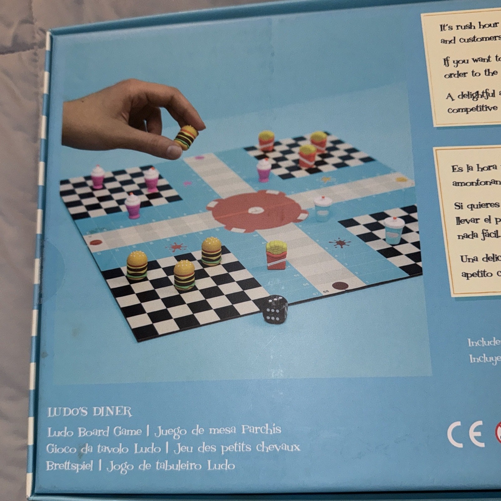 Ludo’s Diner Board Game Brand New Tabletop Game For Family & Friend Game Nights