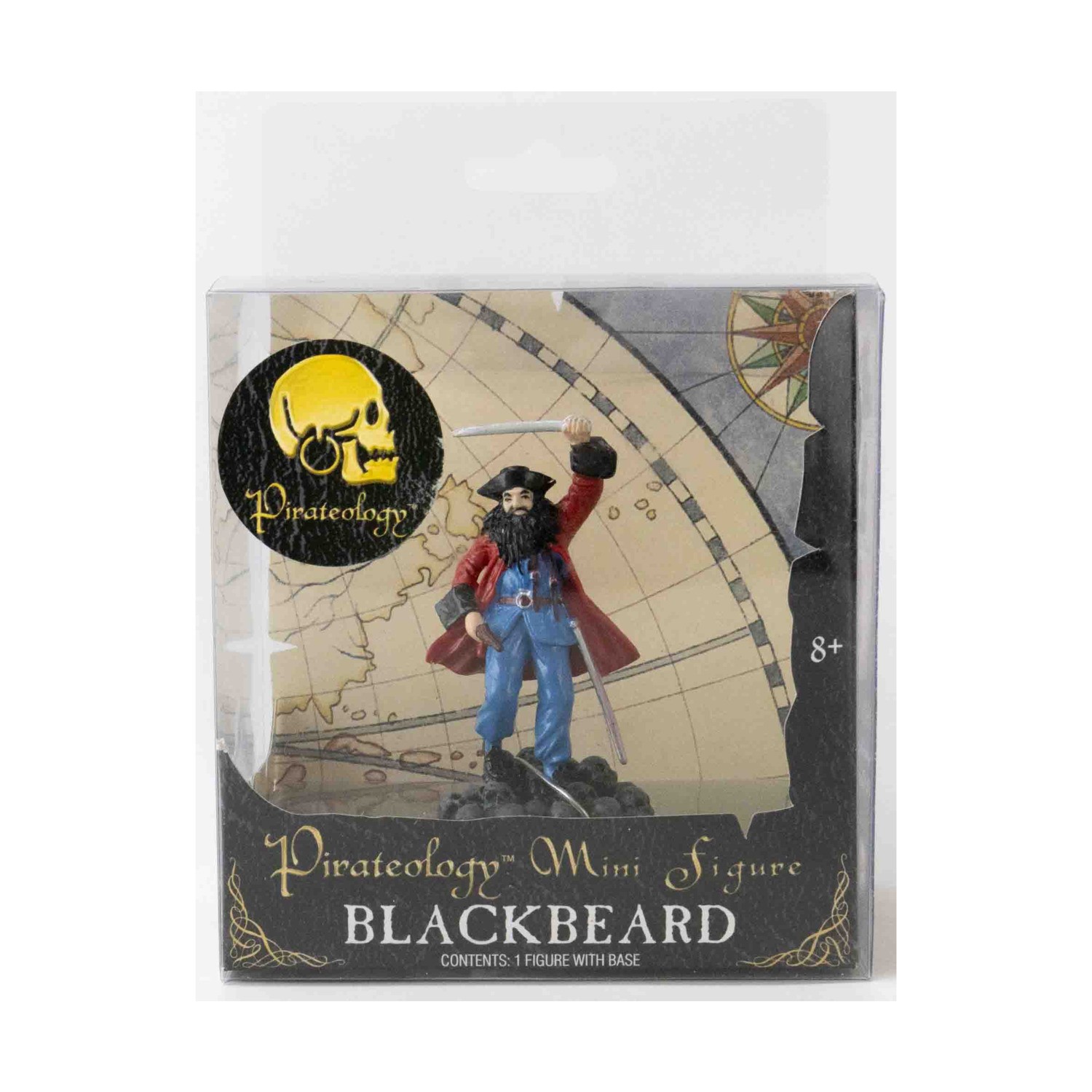 Sababa Boardgame Pirateology Mini Figure – Blackbeard VG/NM