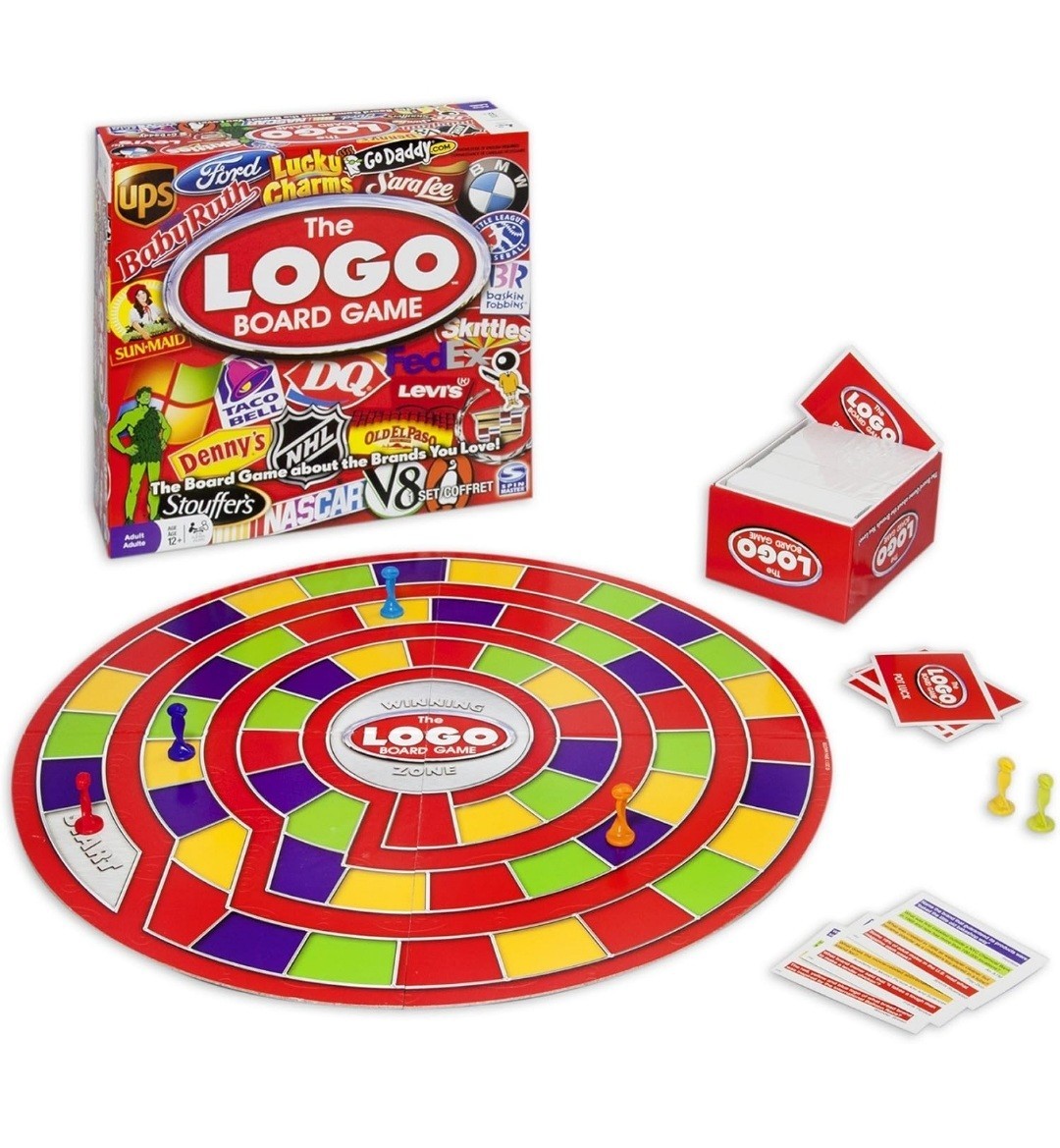 **NEW & SEALED** The Logo Board Game ☆ 2 to 6 Players ☆ Ages: 12 to Adult