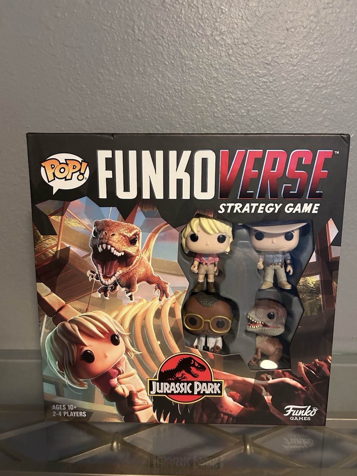 Funko Games Funkoverse Jurassic Park 100 Strategy Game 2-4 Players 10+ 46066