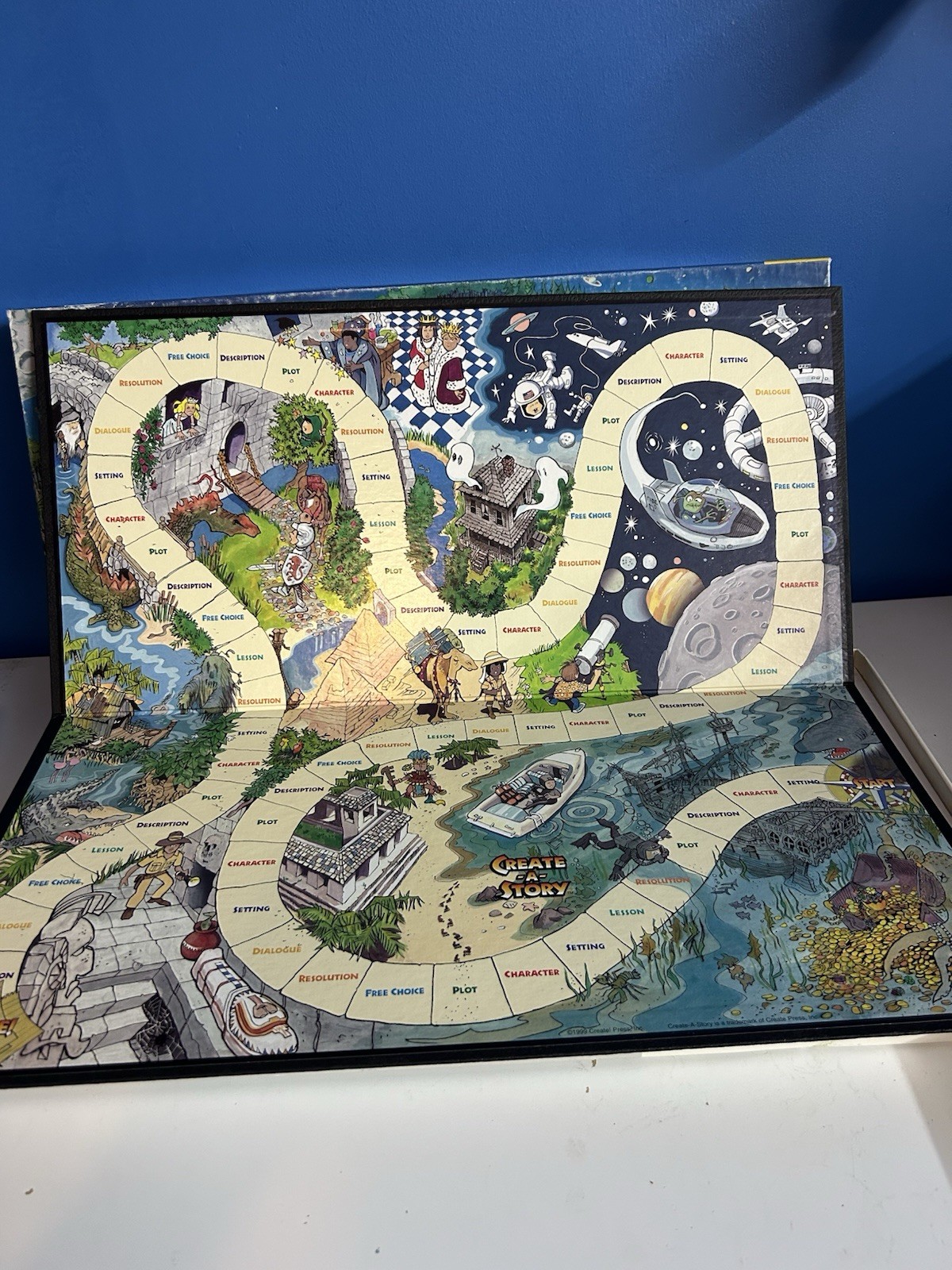 Create-A-Story: The Creative Writing Educational Board Game Play- COMPLETE!
