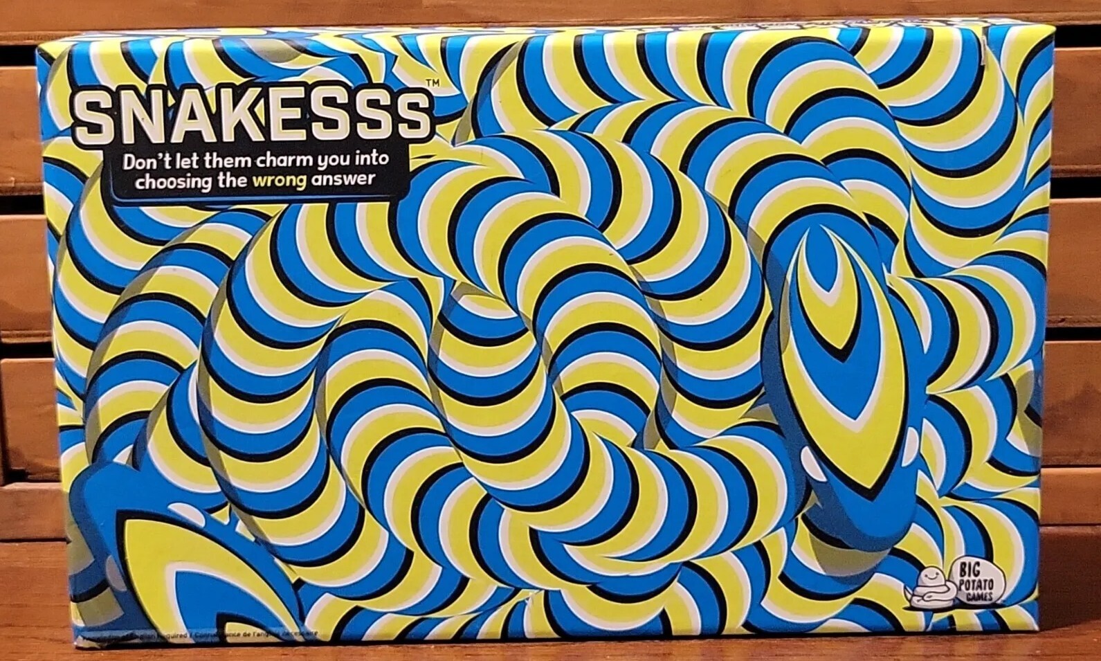 Snakesss by Big Potato Games Party Trivia Game New in Box Sealed