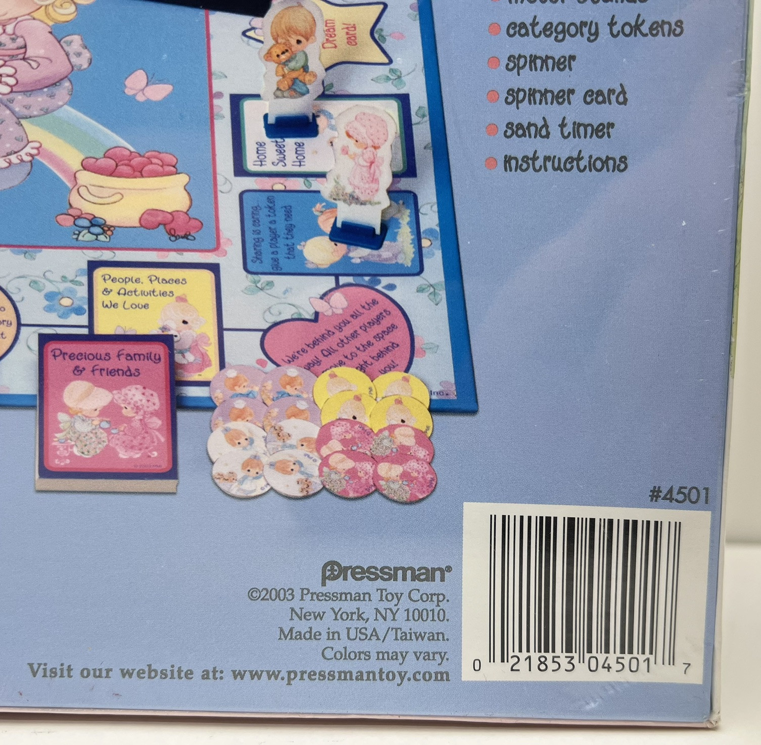 Precious Moments Dreams Really Do Come True Game 2003 Pressman SEALED NIB