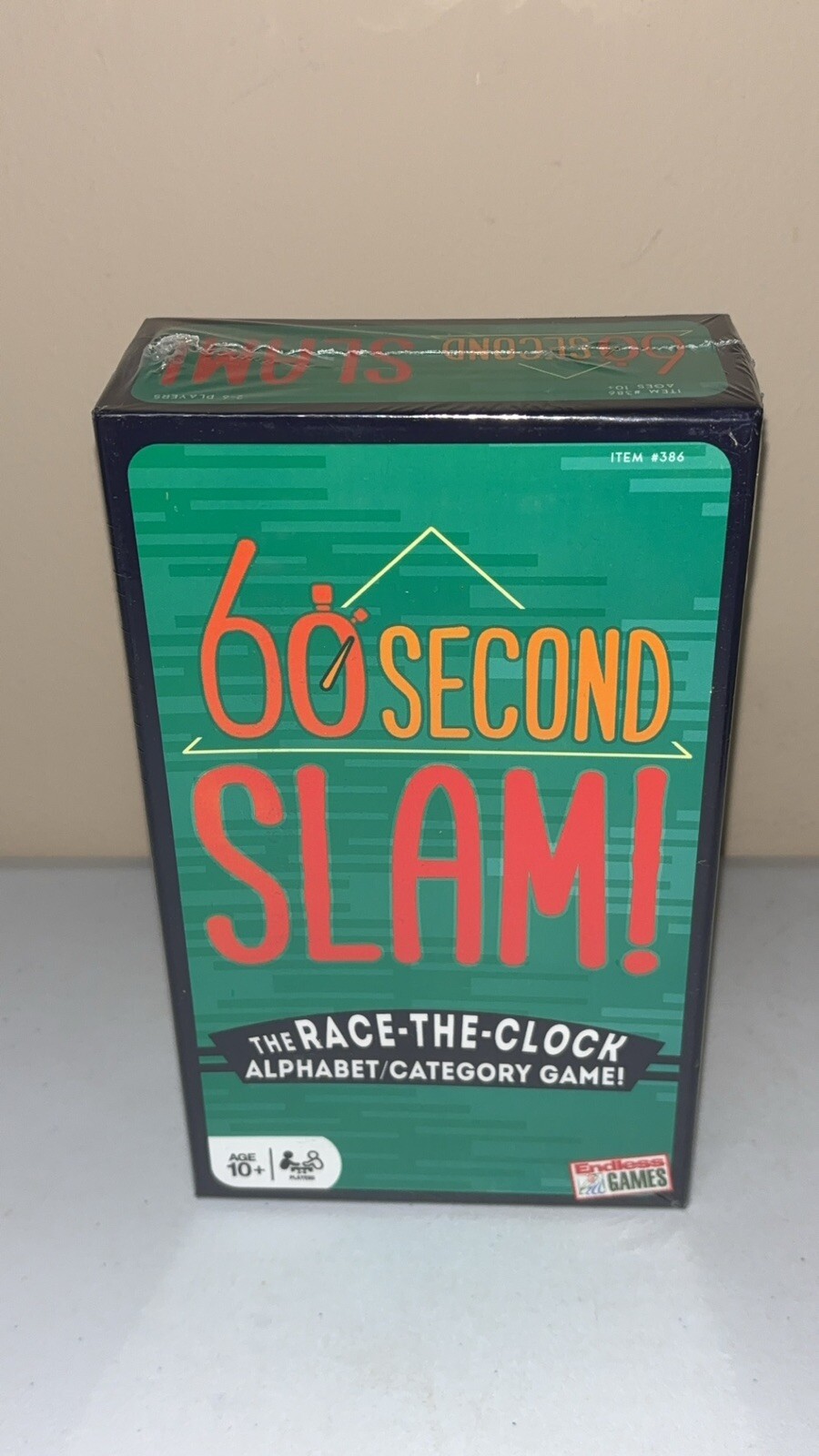 60-Second Slam Card Game by Endless Games New Sealed