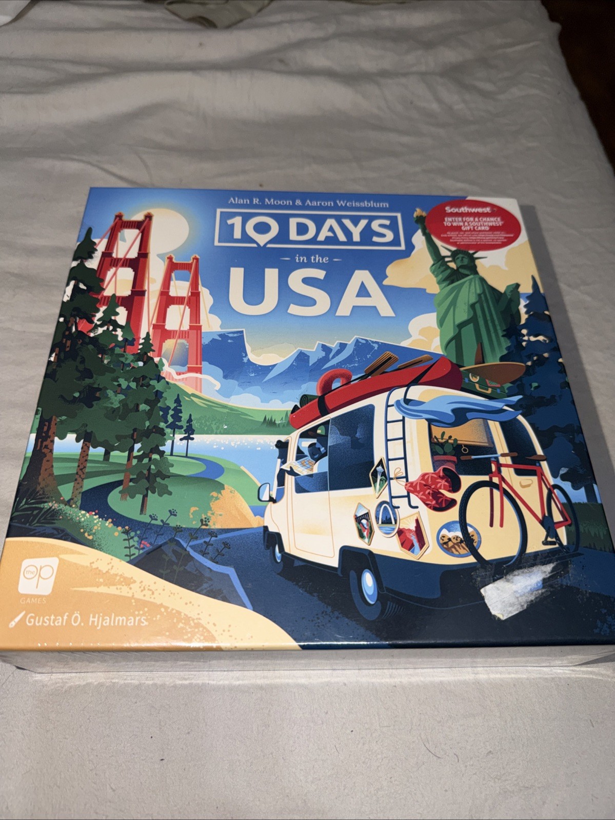 10 Days in The USA Family Road Trip Board Game – Brand New Sealed Fun