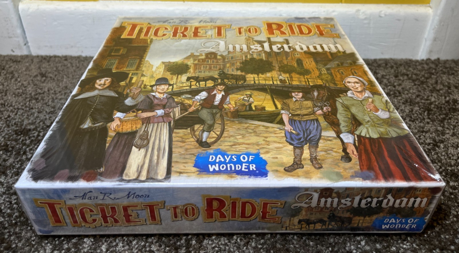 NEW! Ticket To Ride Amsterdam Board Game Days of Wonder Alan R Moon EX NIS