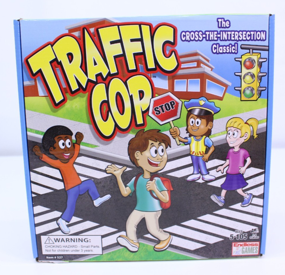 Traffic Cop Interactive Game Kids Family Cross Intersection Crossing Children