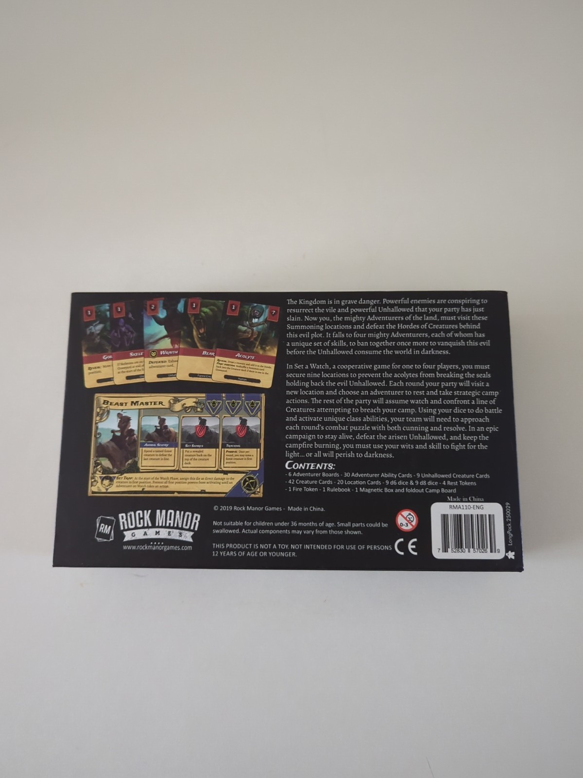 Set A Watch A Game By Todd Walsh Rock Manor Games