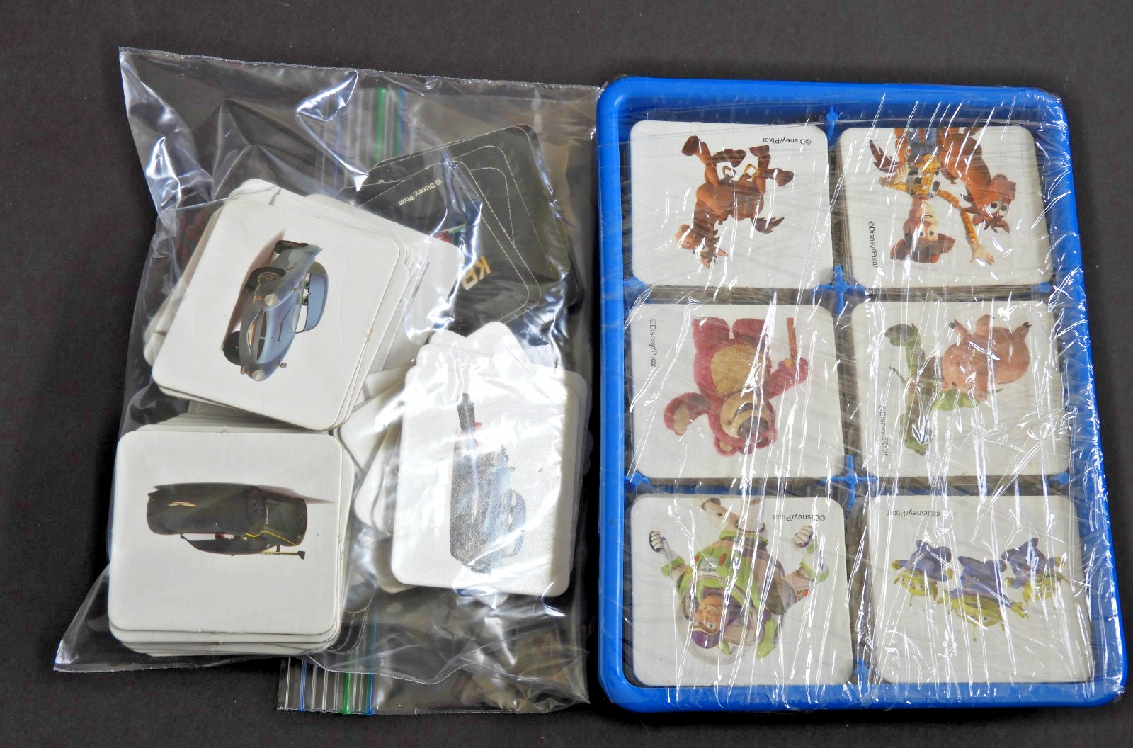 Toy Story 3 & Cars 2 Disney Pixar Memory Games Hasbro Almost Complete Cards Only