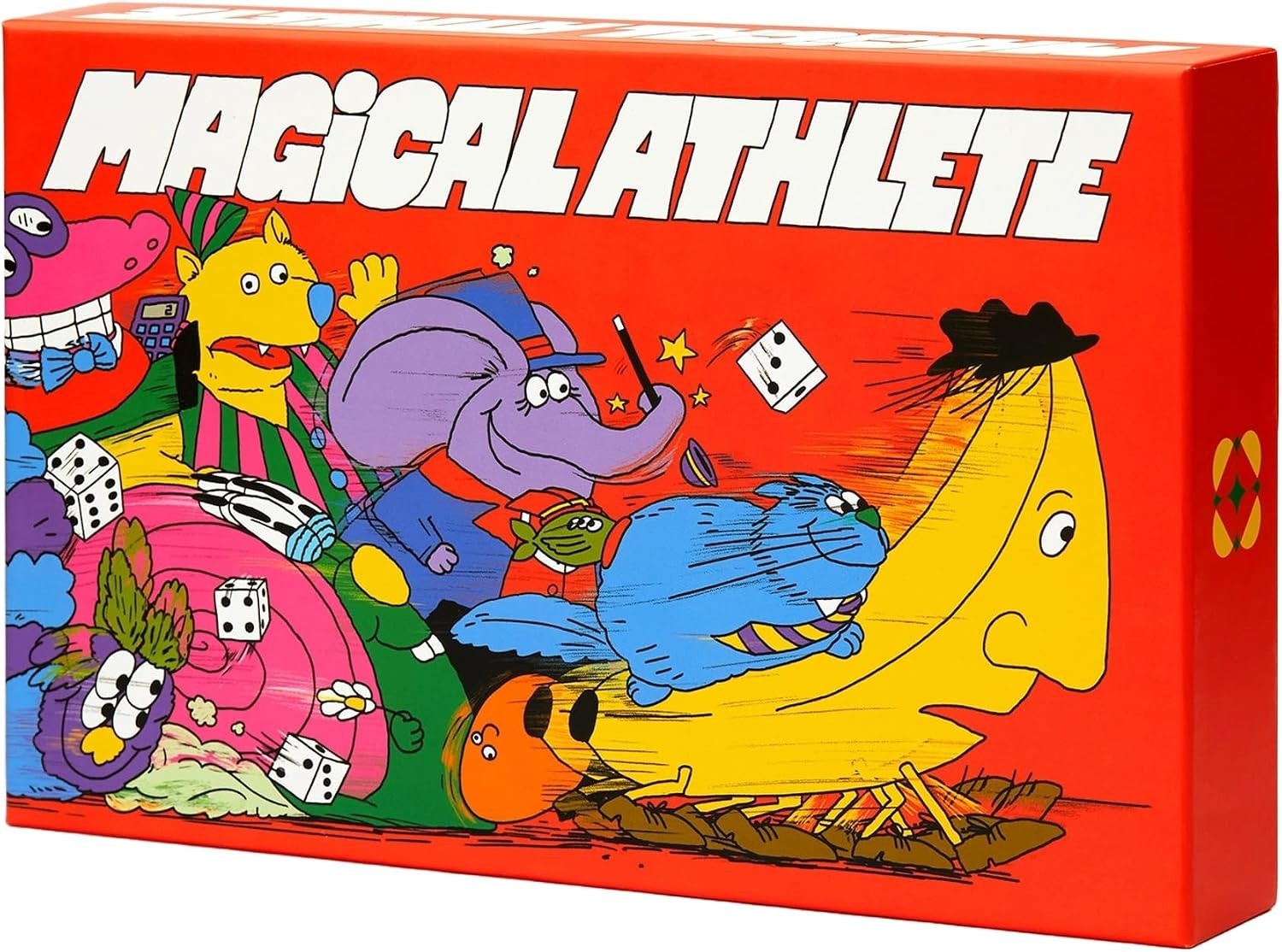 Magical Athlete Board Game – a Party Game of Pure Racing Chaos