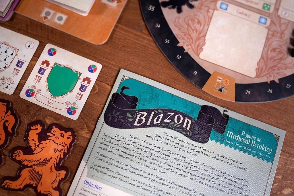 Blazon Deluxe Kickstarter Edition by 25th Century Games – SEALED