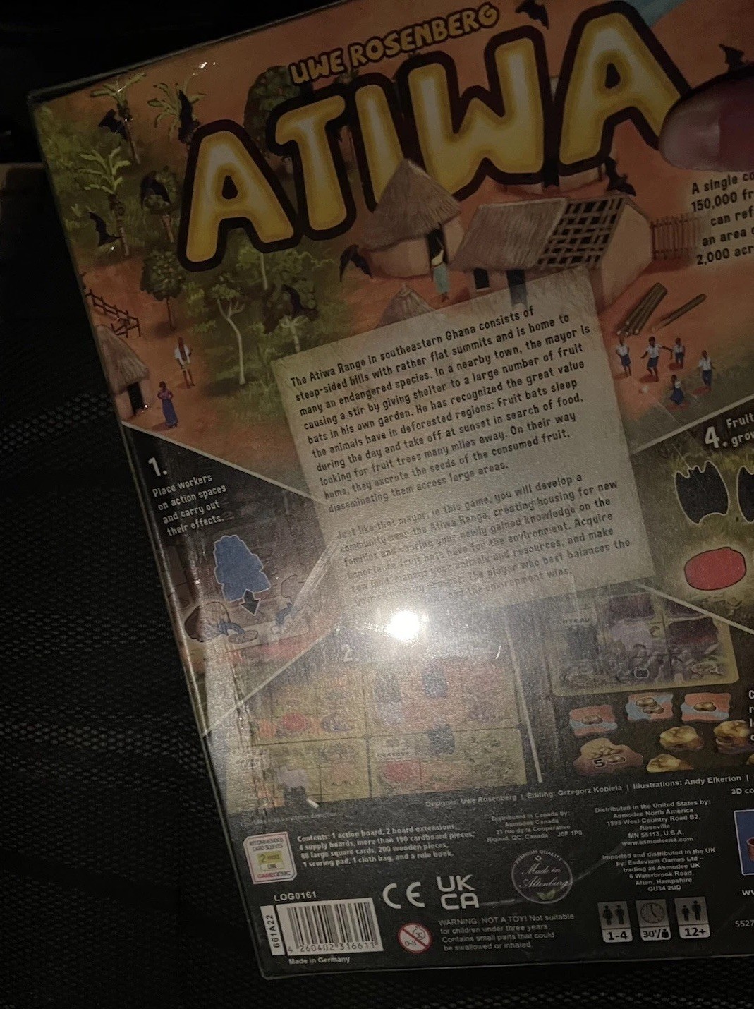 Atiwa Board Game Lookout Fruit Bats Games Brand Advanced Level New Sealed