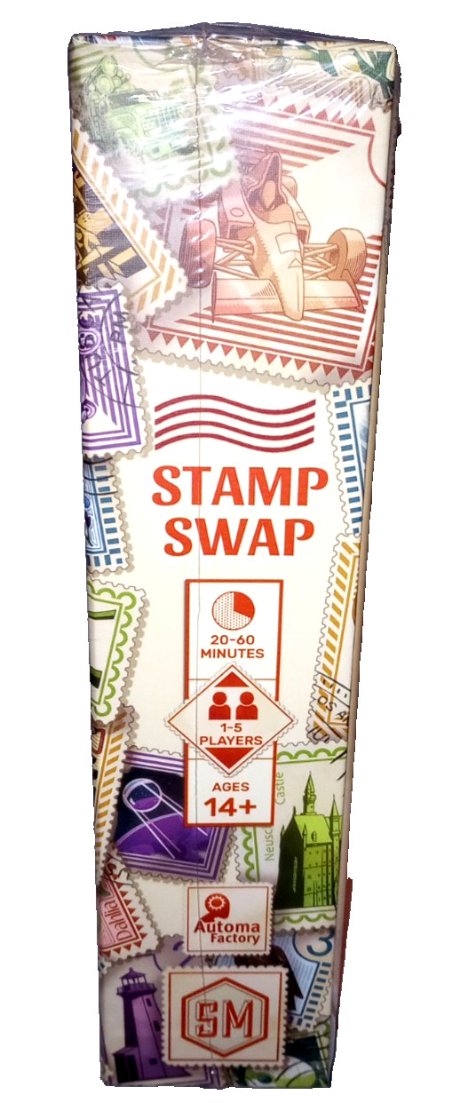 Stamp Swap Board Game by Stonemaier Games – First Printing # 274 of 2300 – New
