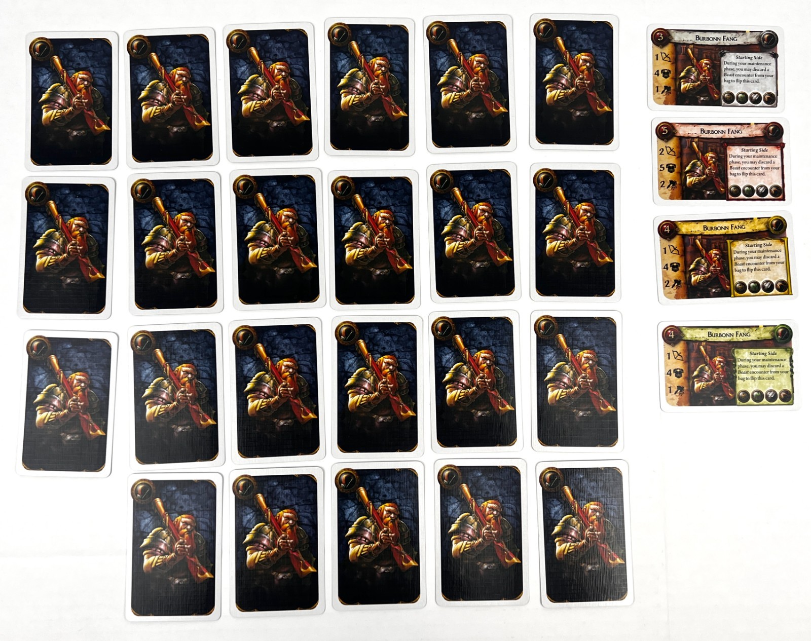 2008 World of Warcraft The Adventure Board Game Character Card Lot of 27