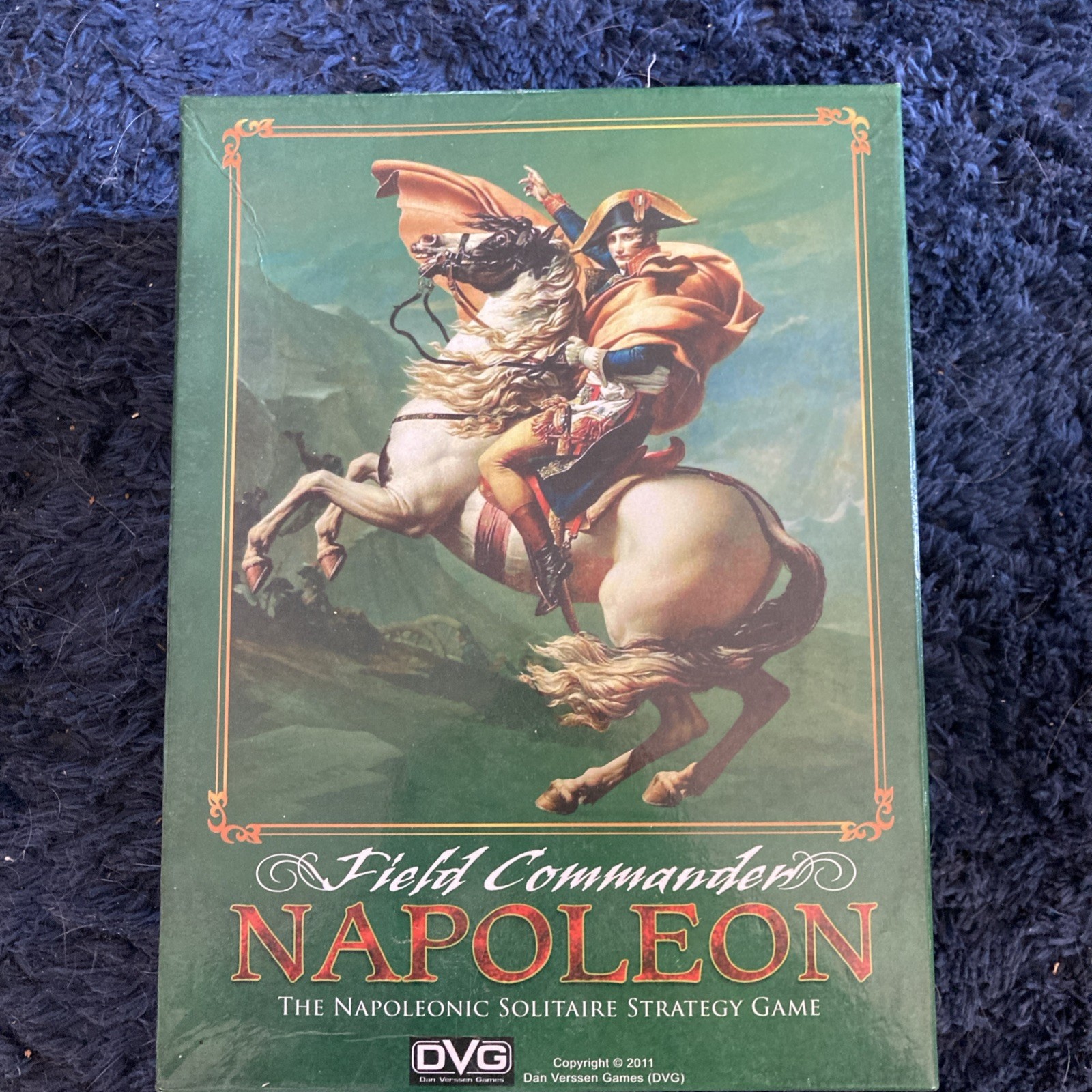 Field Commander: Napoleon Punched DVG War Game Complete In Box 1st Edition