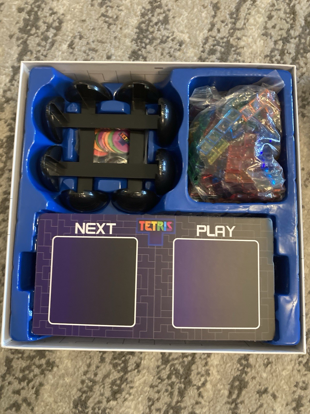 (Choice Of Replacement Parts) Tetris Strategy Game Board game Incomplete