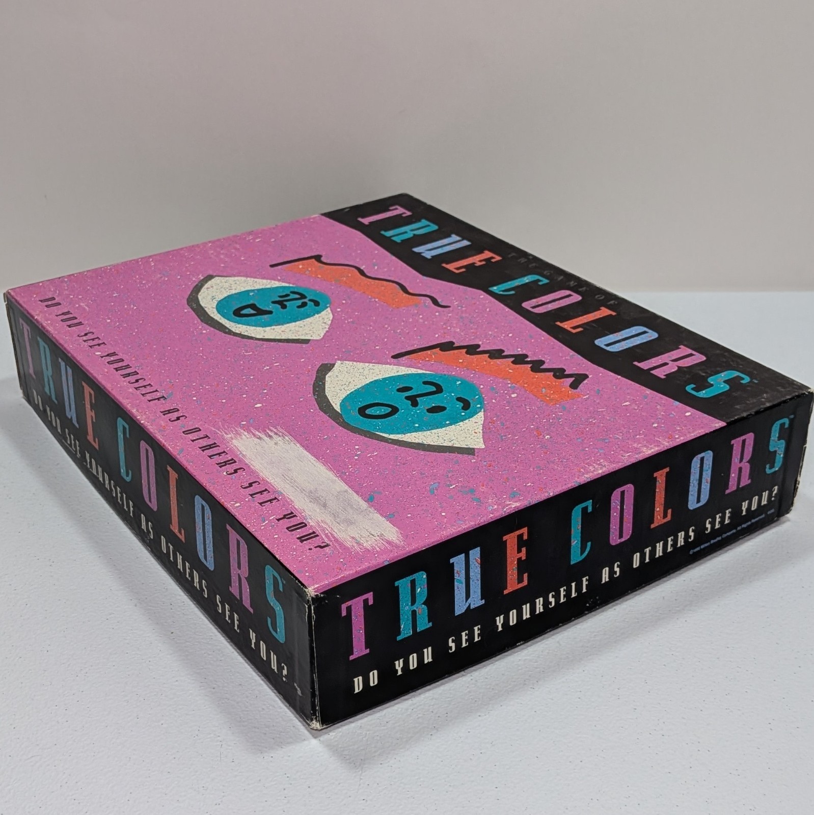 True Colors Board Game Vintage 1990 Milton Bradley 100% Complete