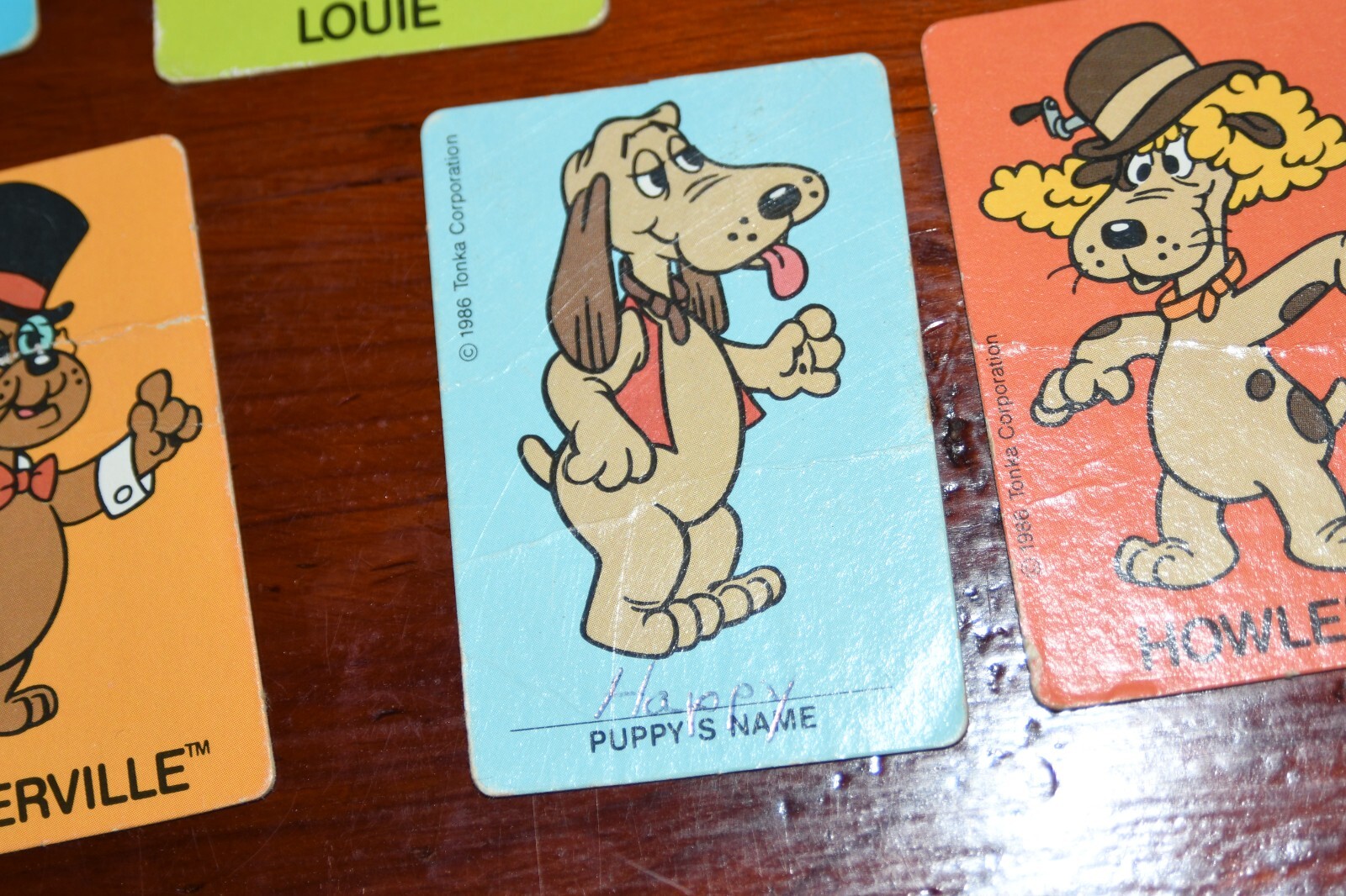 Vtg Pound Puppies Pooch On The Loose Replacement Parts Spinner & Instructions
